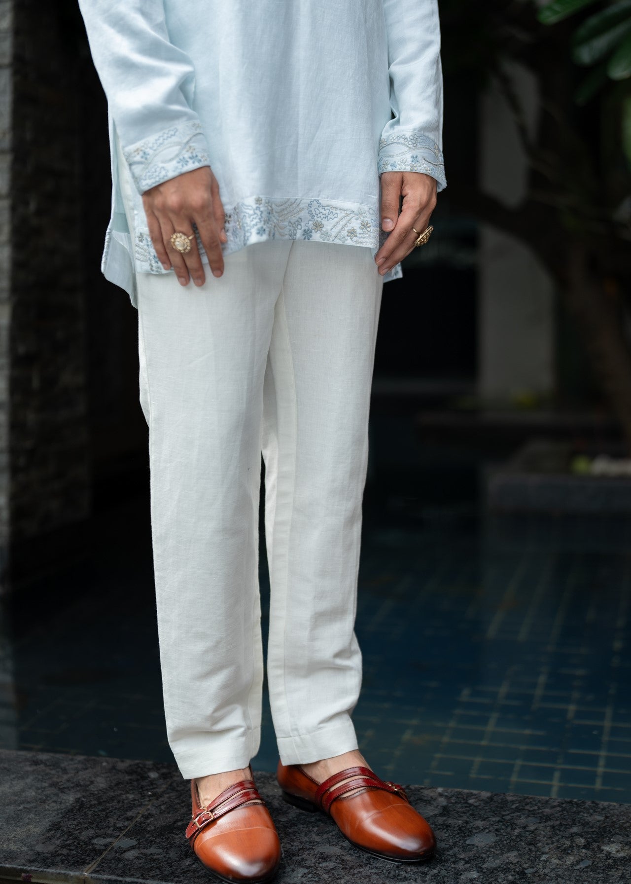 Arctic Bloom Kurta Set