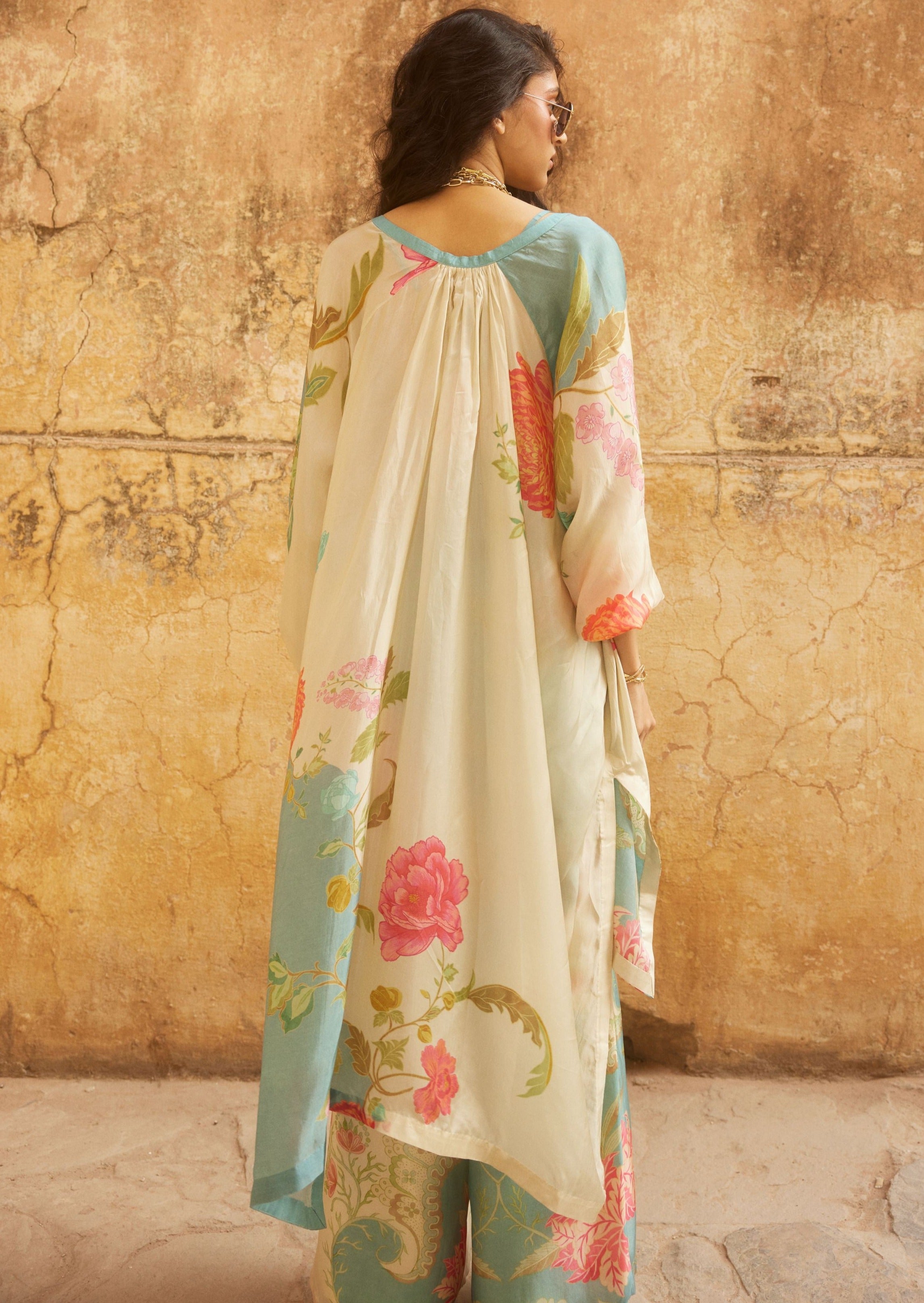 Multicolor Floral Print Co-Ord Set