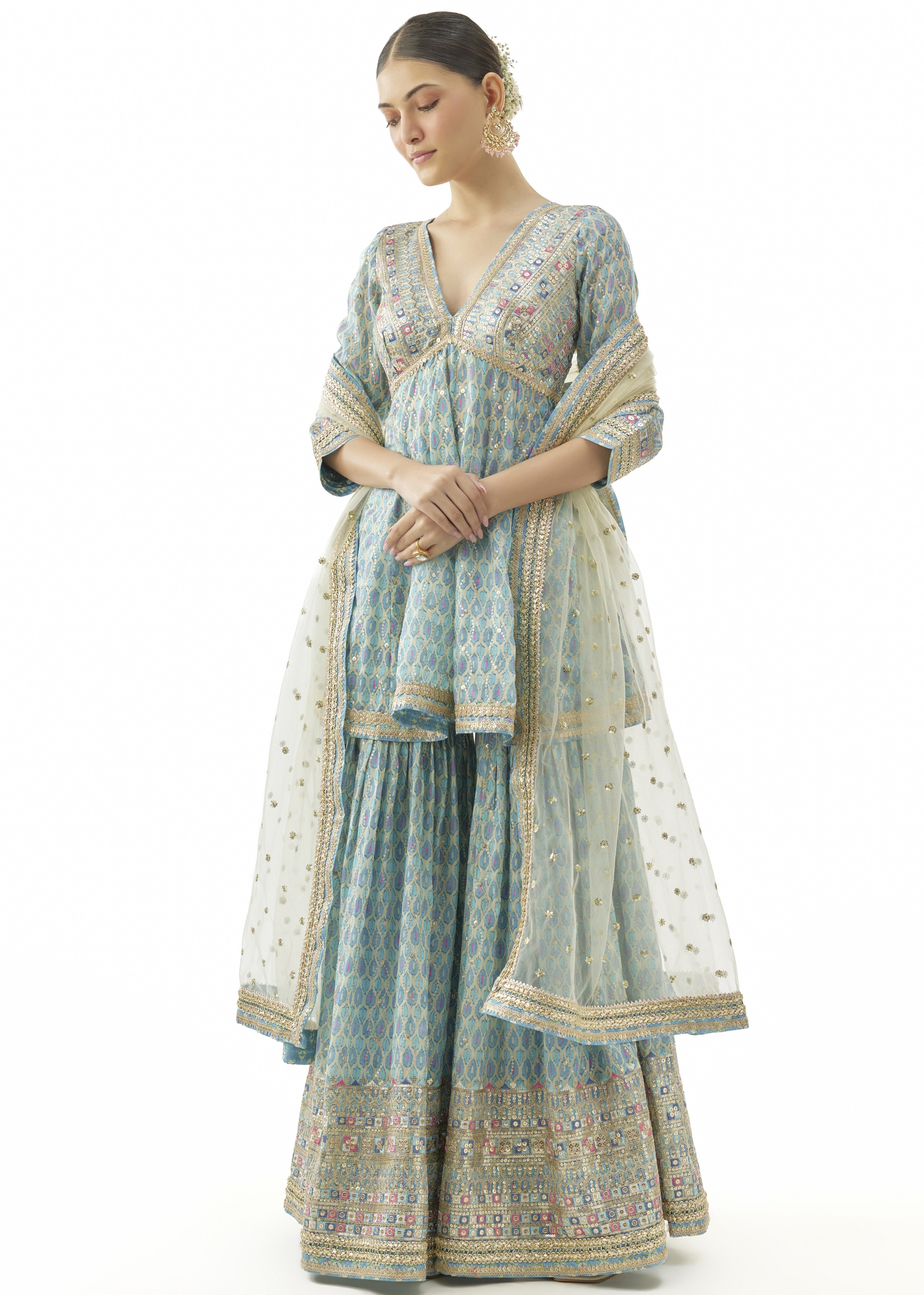 Tanvi Peplum Set