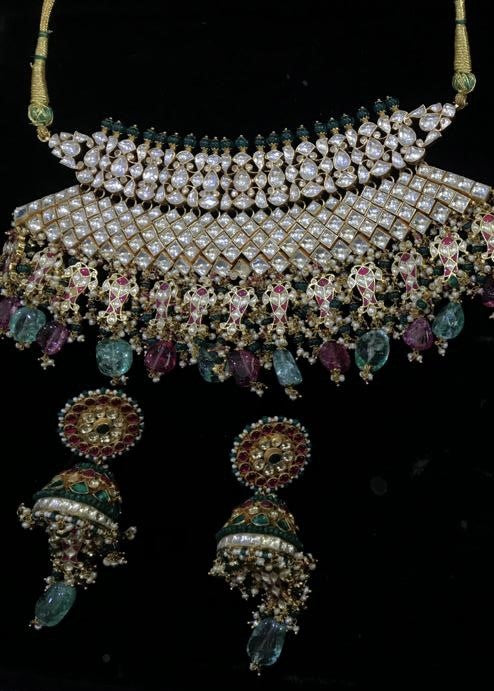 Kundan Bridal Jaal Set