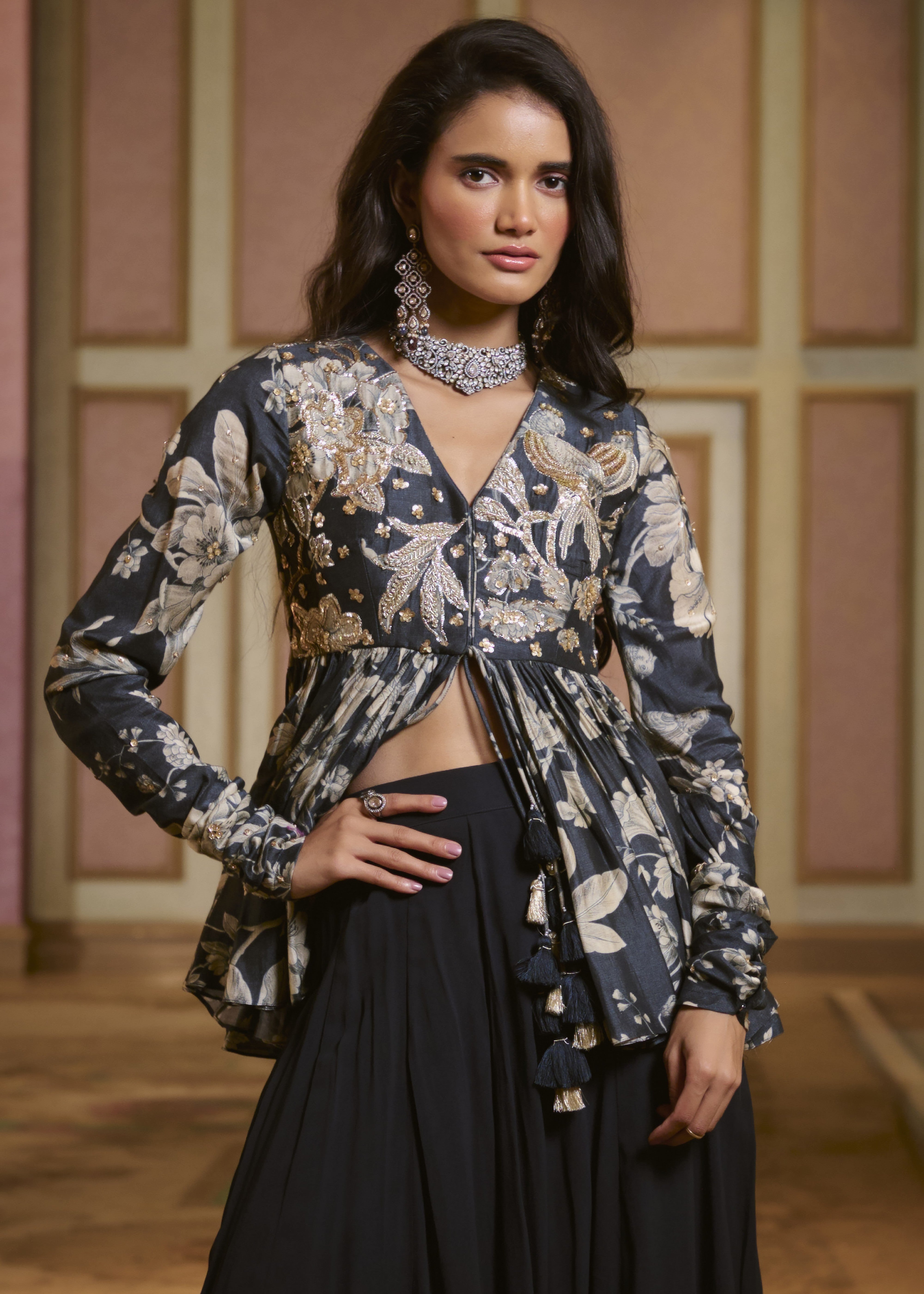 Primrose Peplum Set