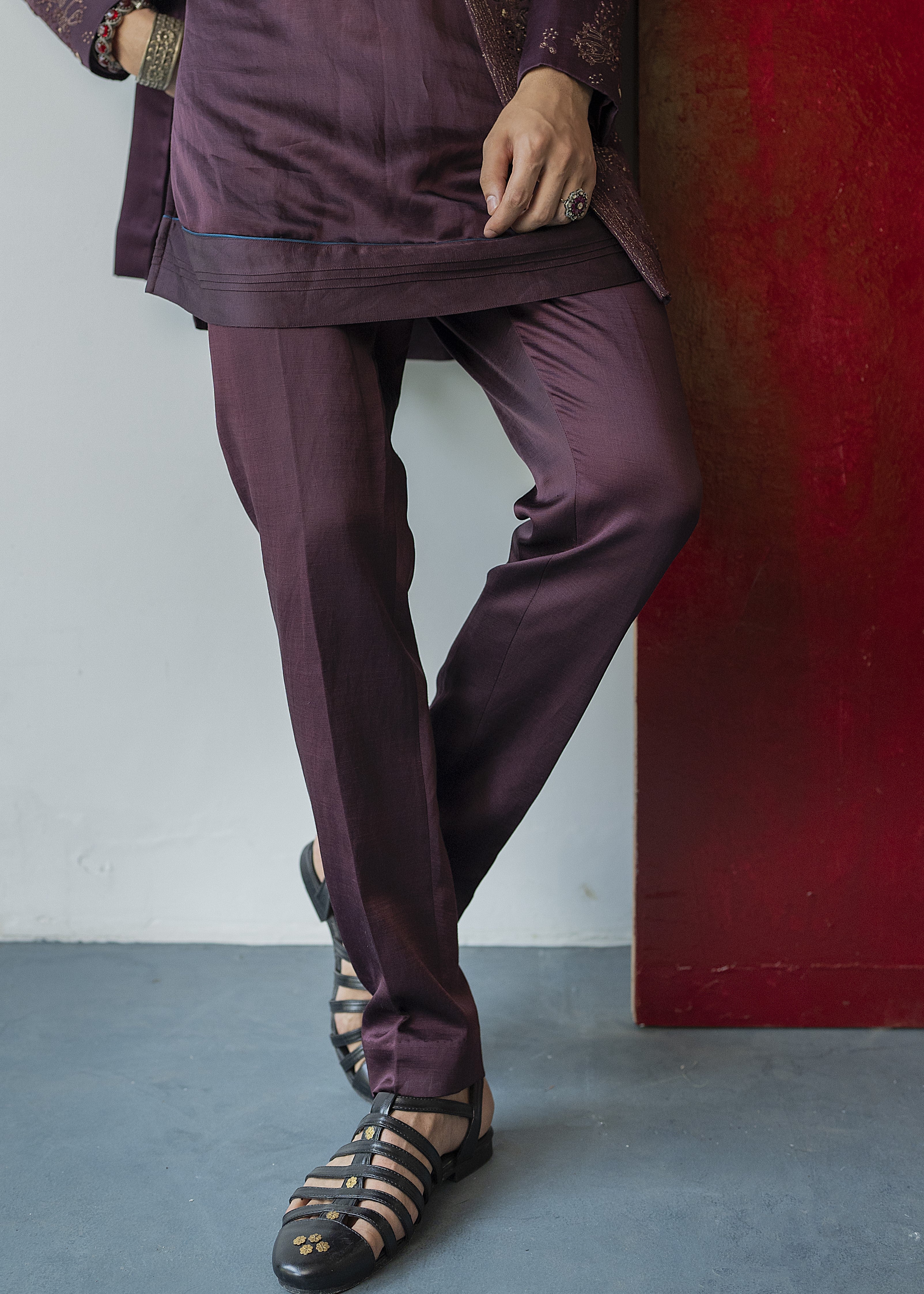 Jewel Orchid Kurta Set