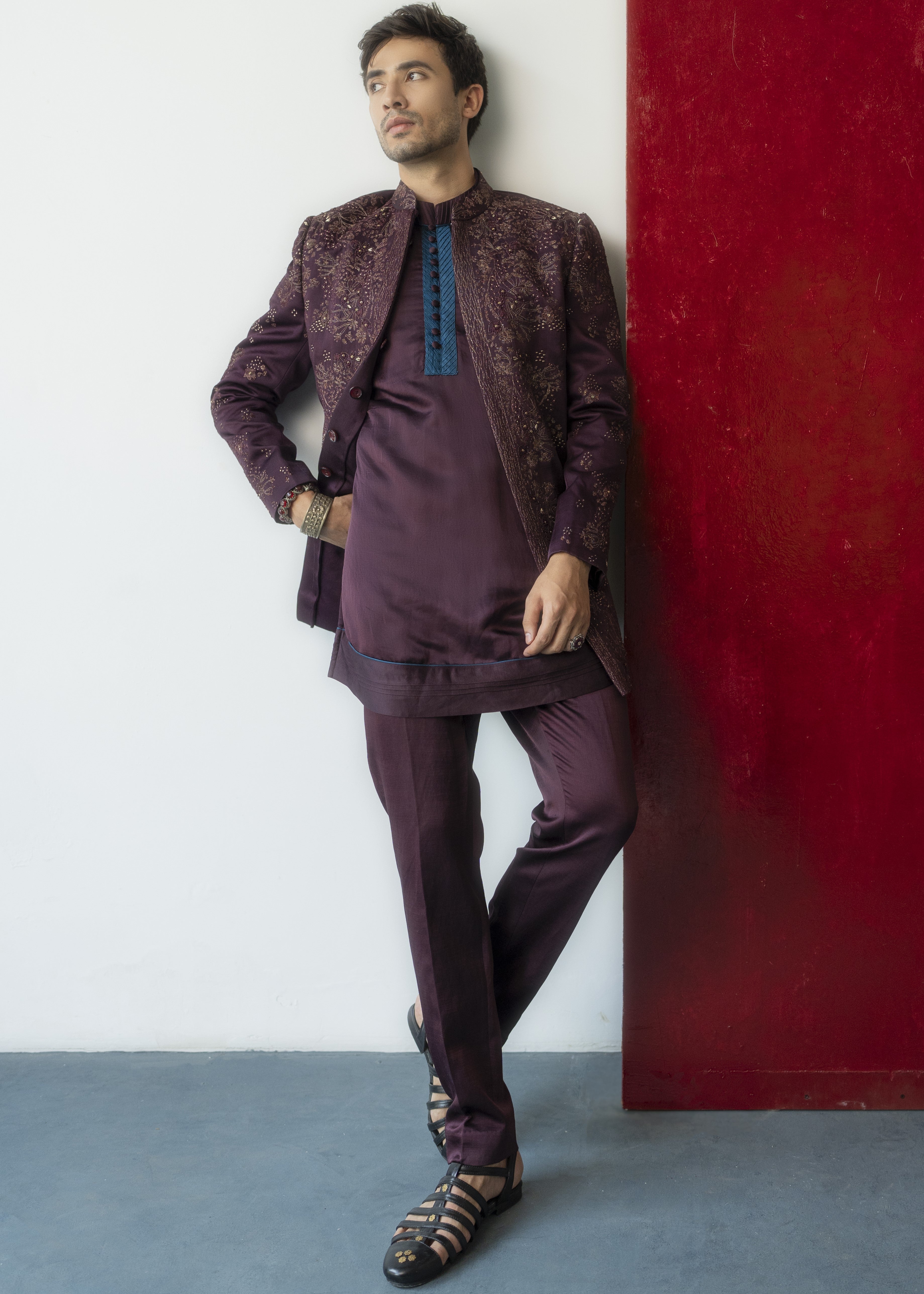 Jewel Orchid Kurta Set