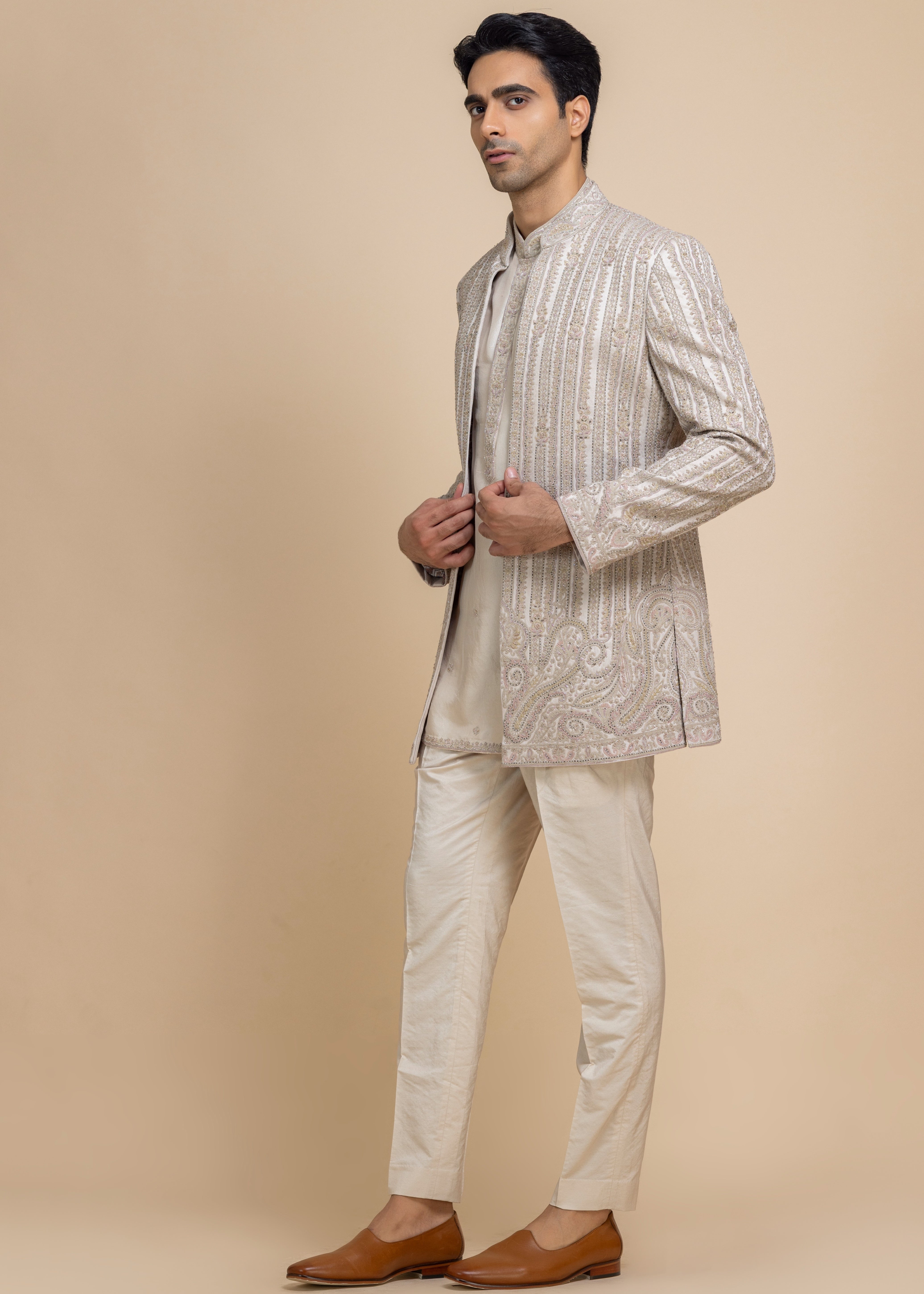 Dune Short Open Jacket Set