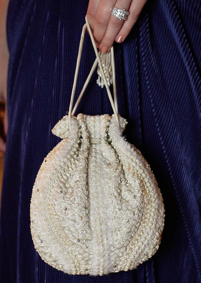 Veira Potli Pristine Ivory Potli