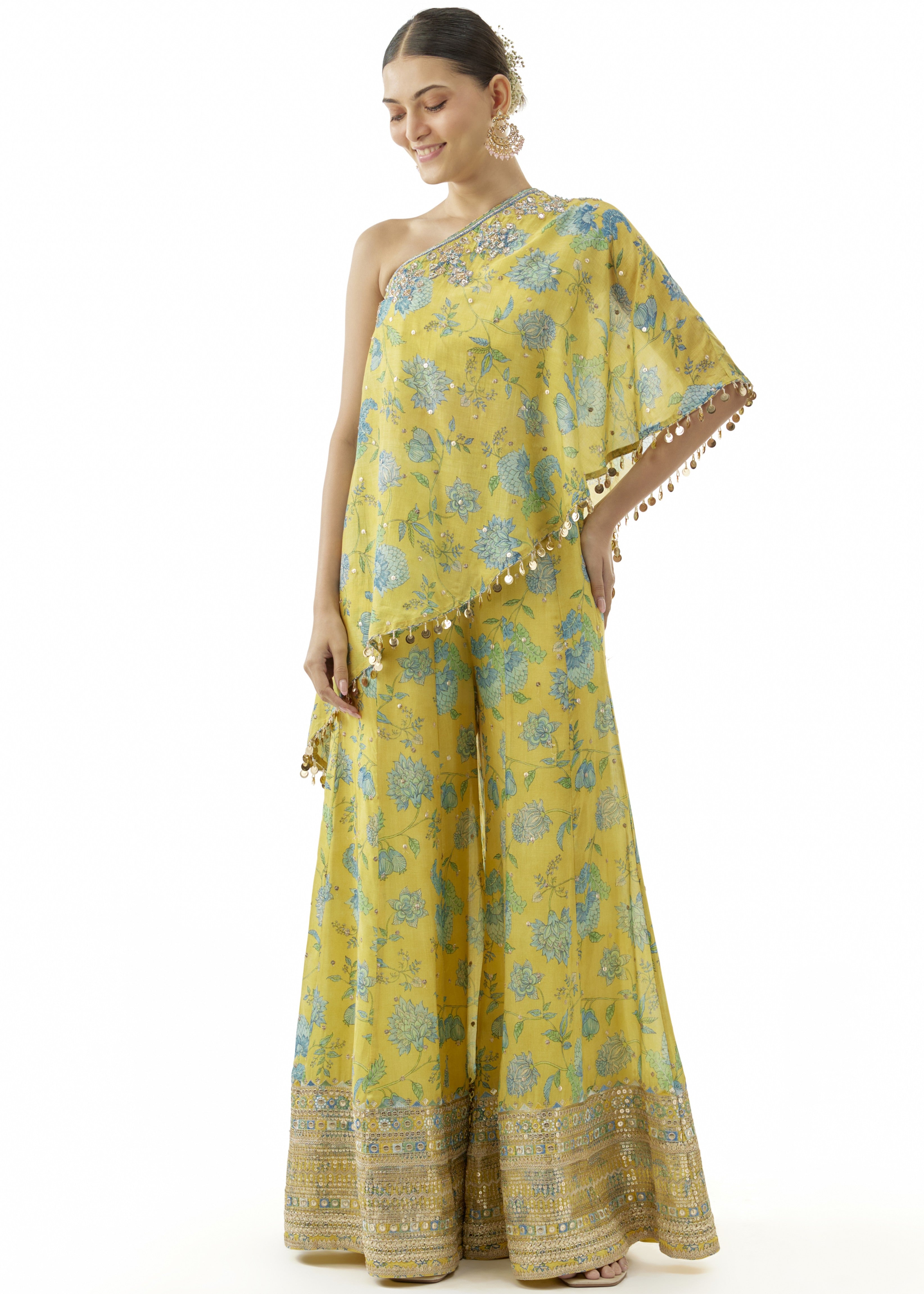 Vanshita One-Shoulder Set