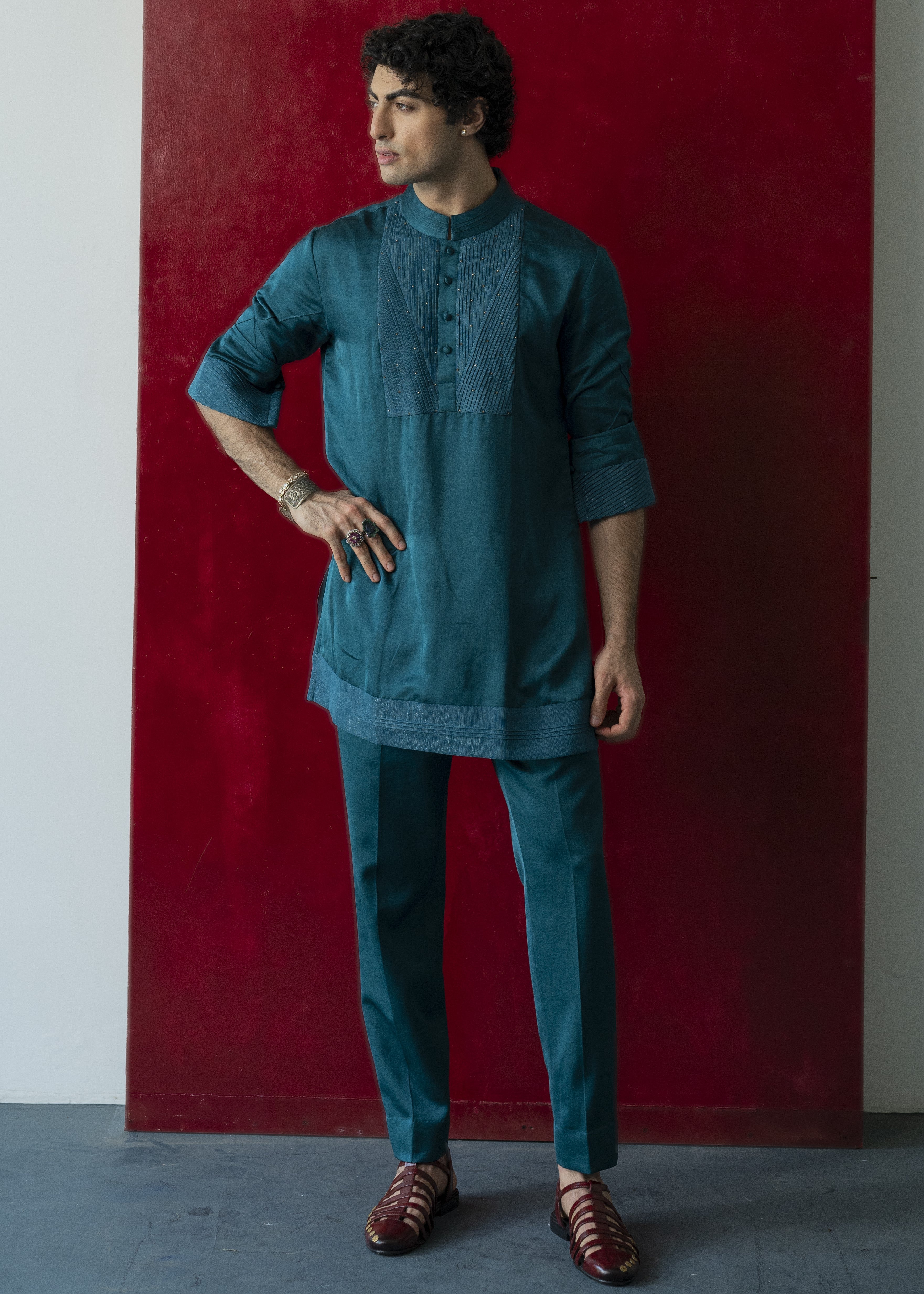 Jade Tamarisk Kurta Set