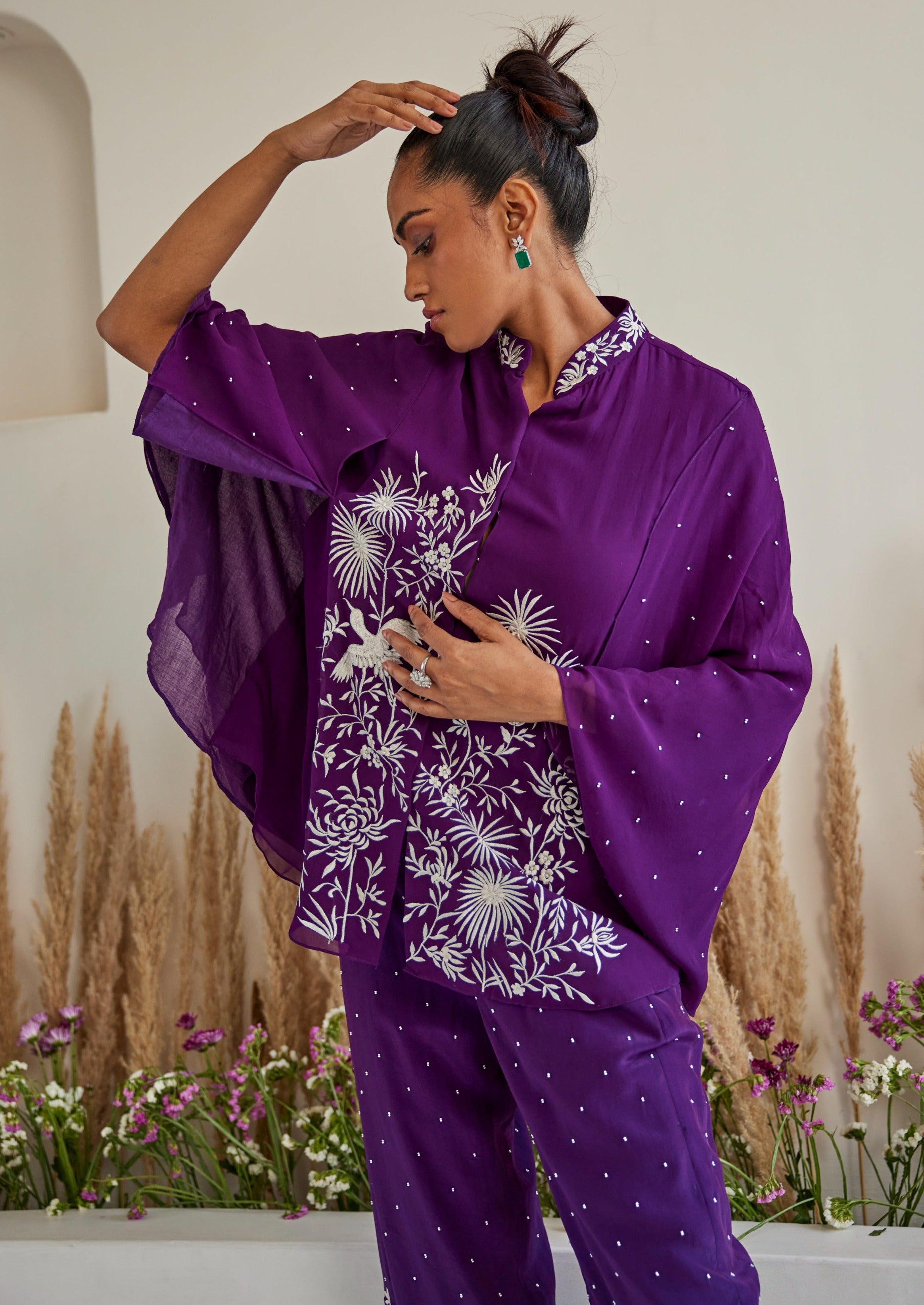 Parsi Gaara Cape Jacket