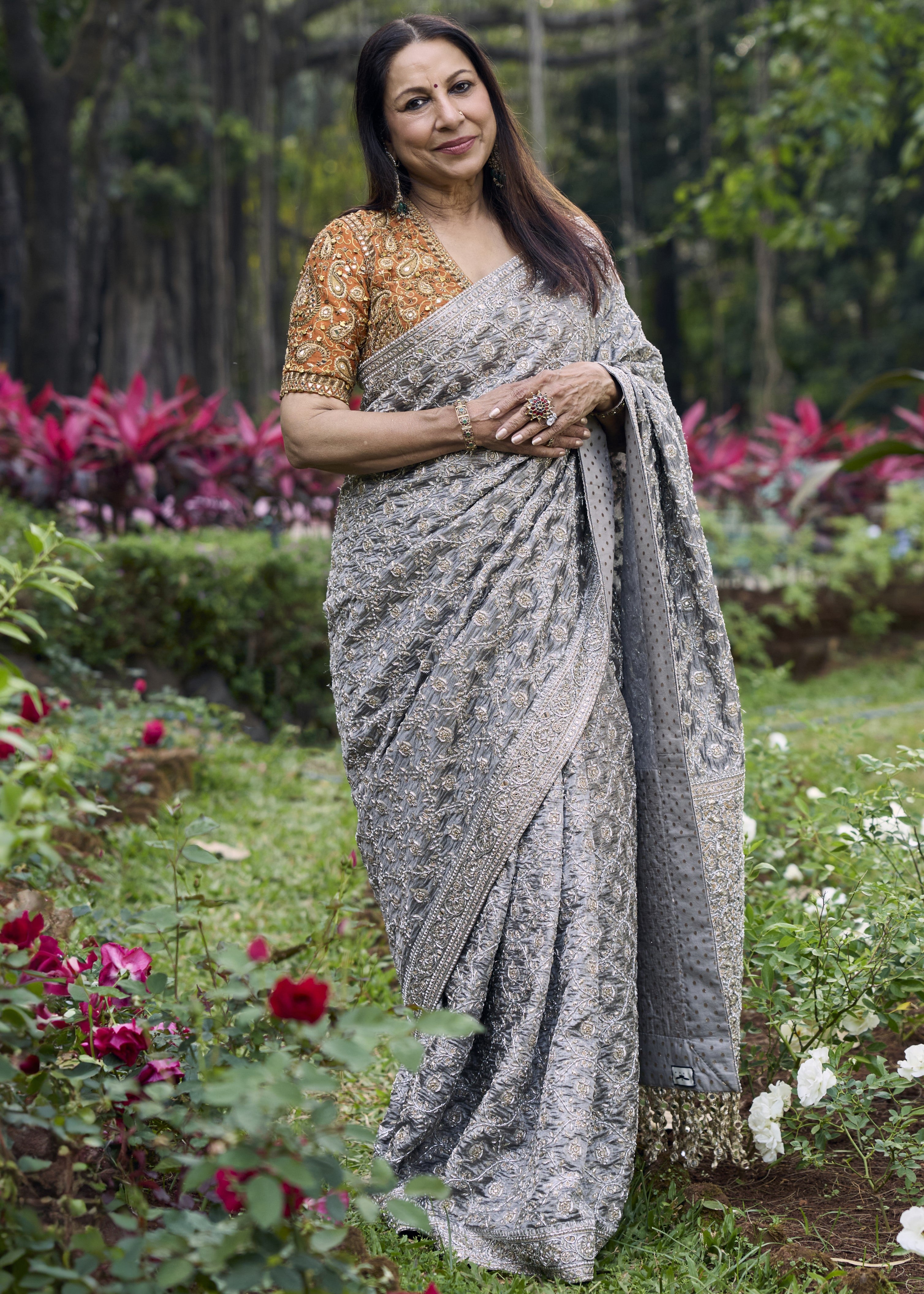 Chandi Rang Heritage Sari Set
