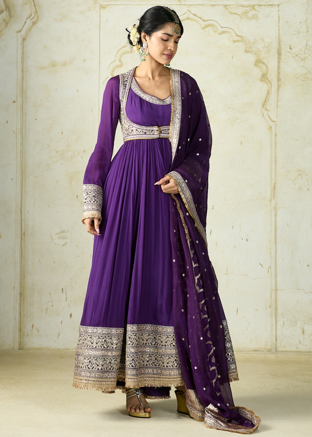 Afsa Anarkali Set