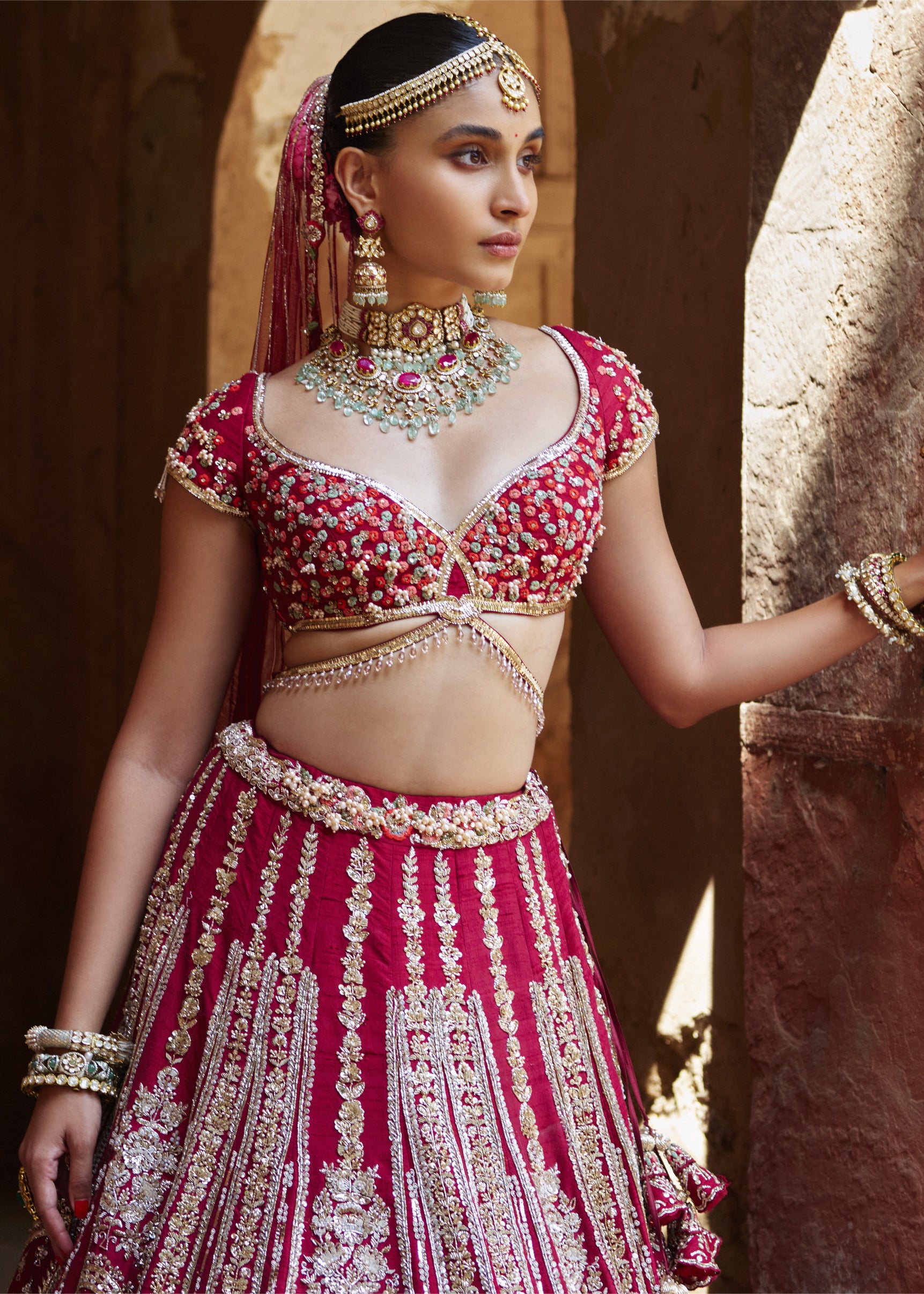"Urvi" Bridal Lehenga