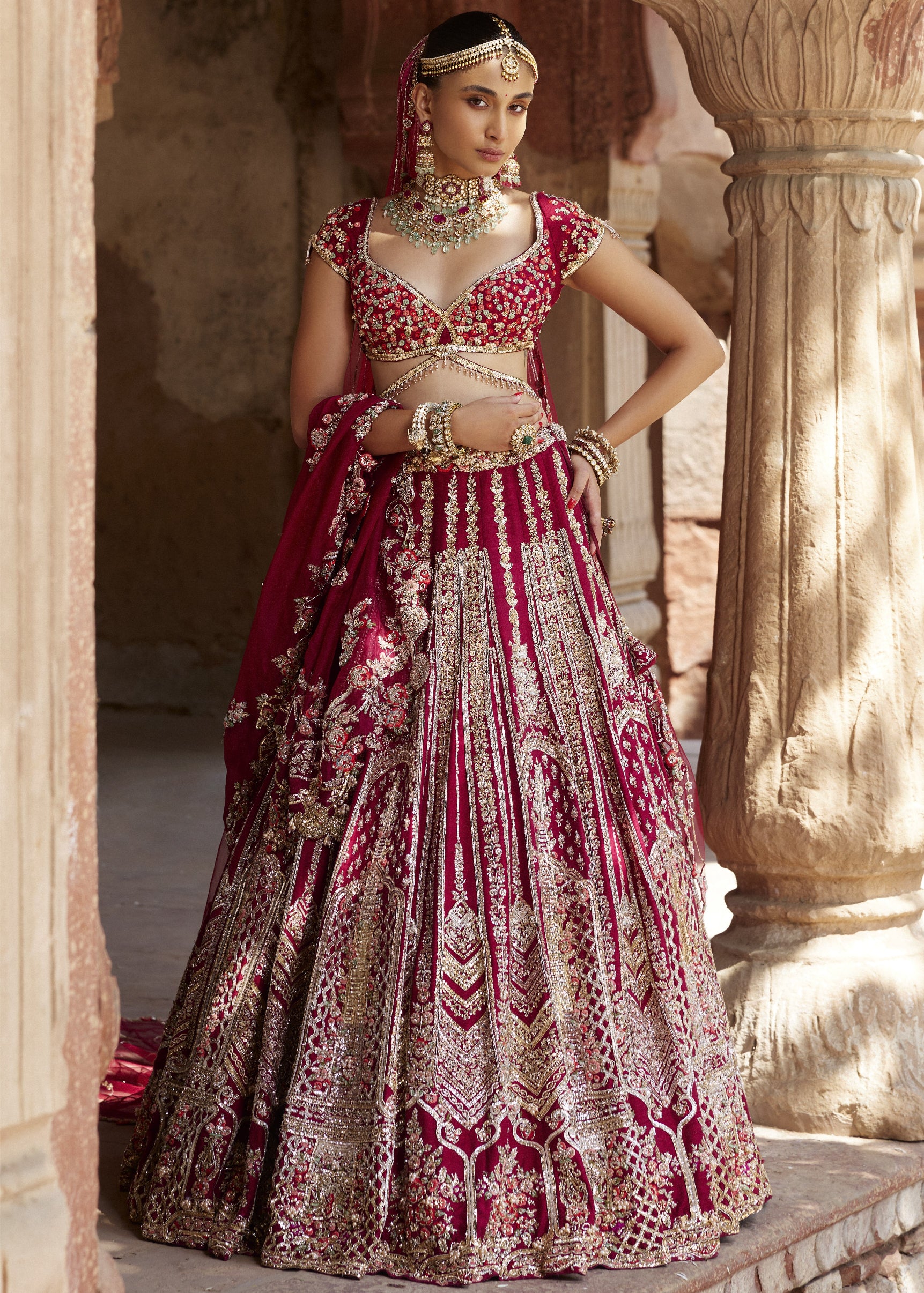 "Urvi" Bridal Lehenga