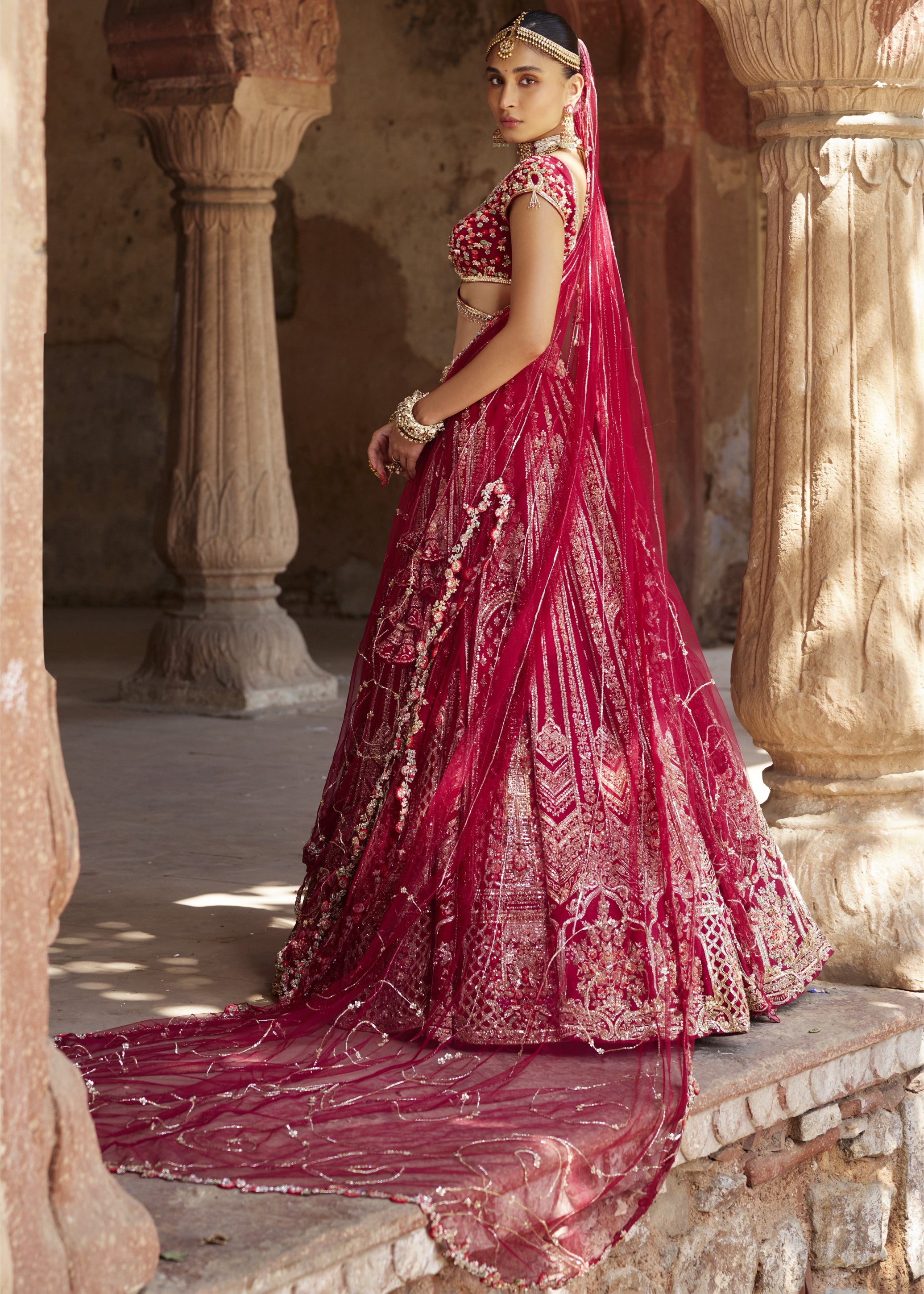 "Urvi" Bridal Lehenga