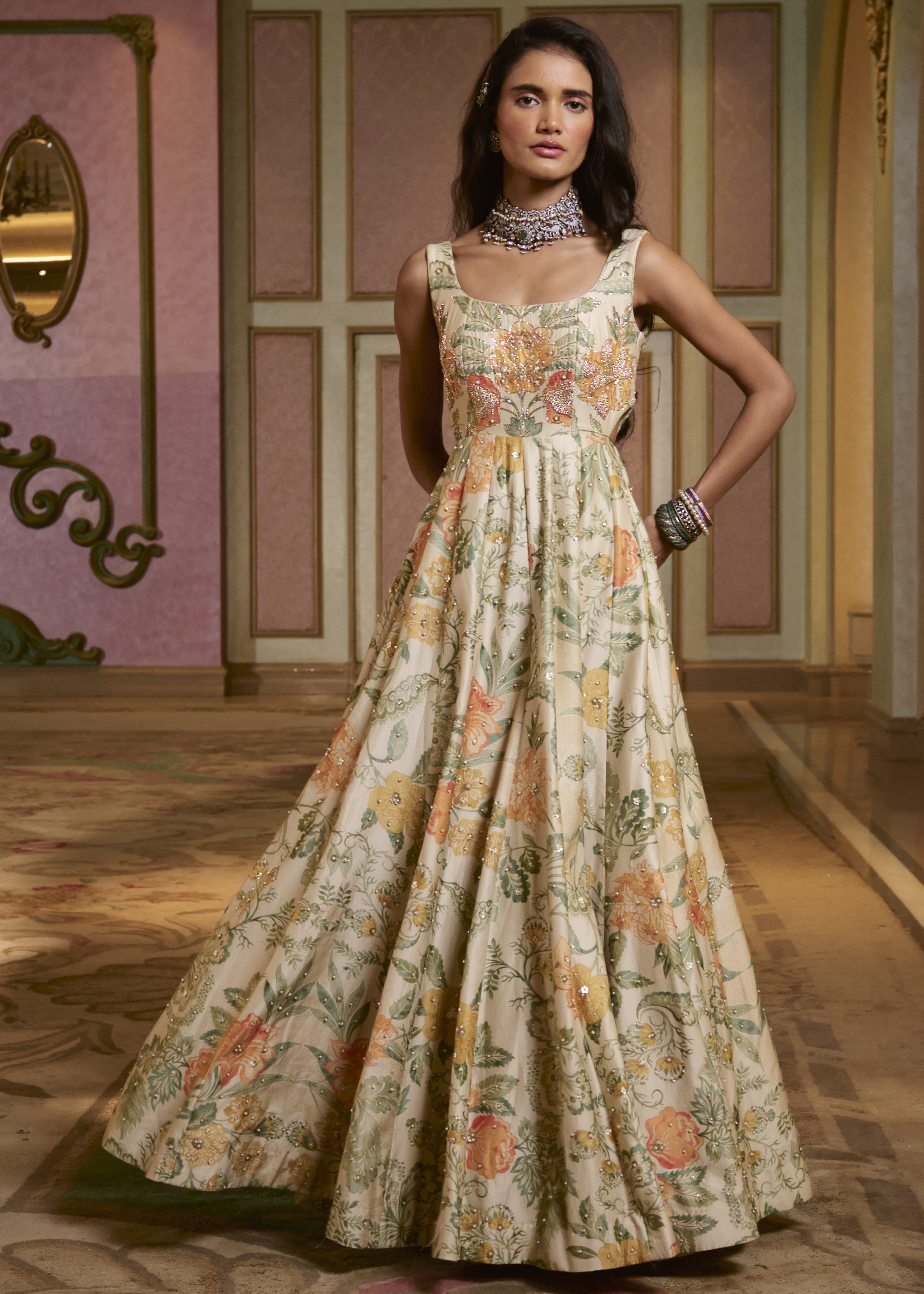 Lulu Anarkali Set