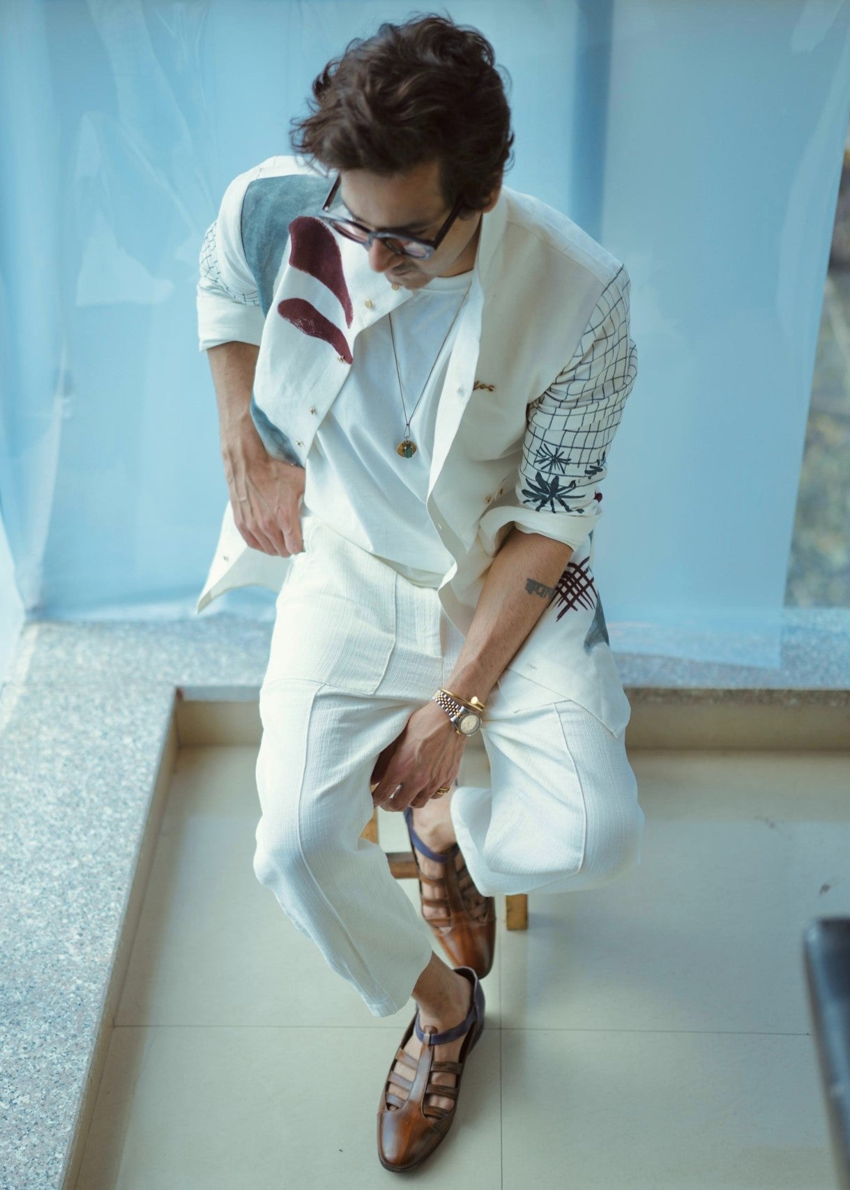 The Holiday Overshirt Set