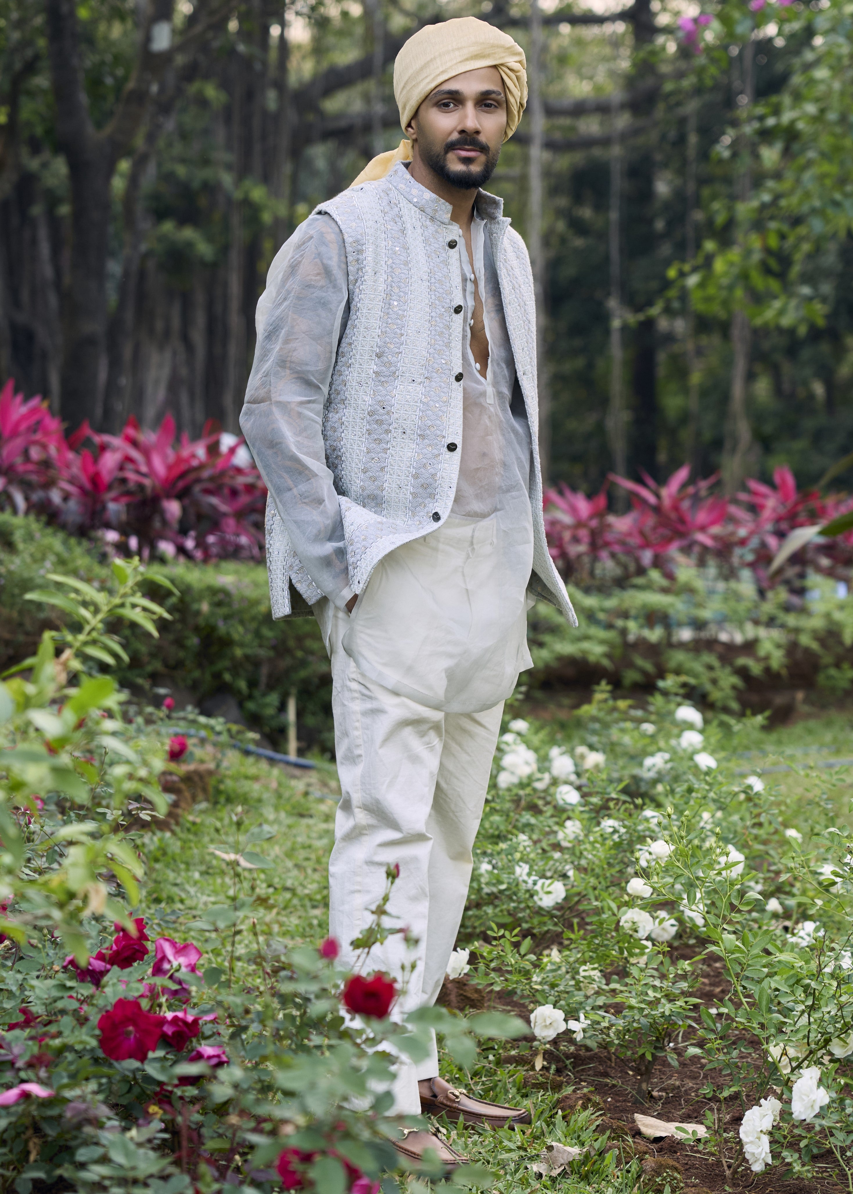 Zoravar Chikankari Bandi Set-B