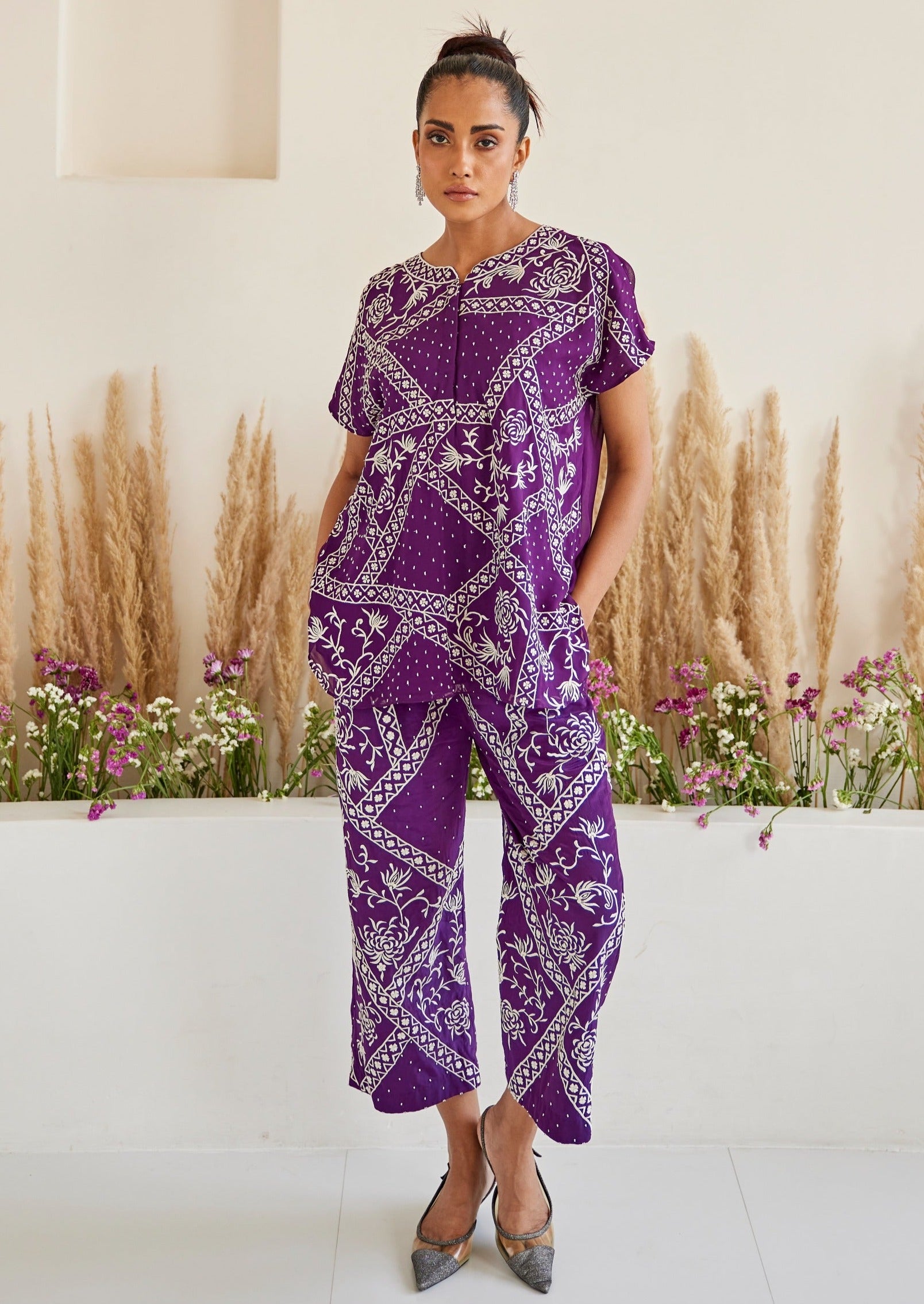 Parsi Gaara Grid Pants