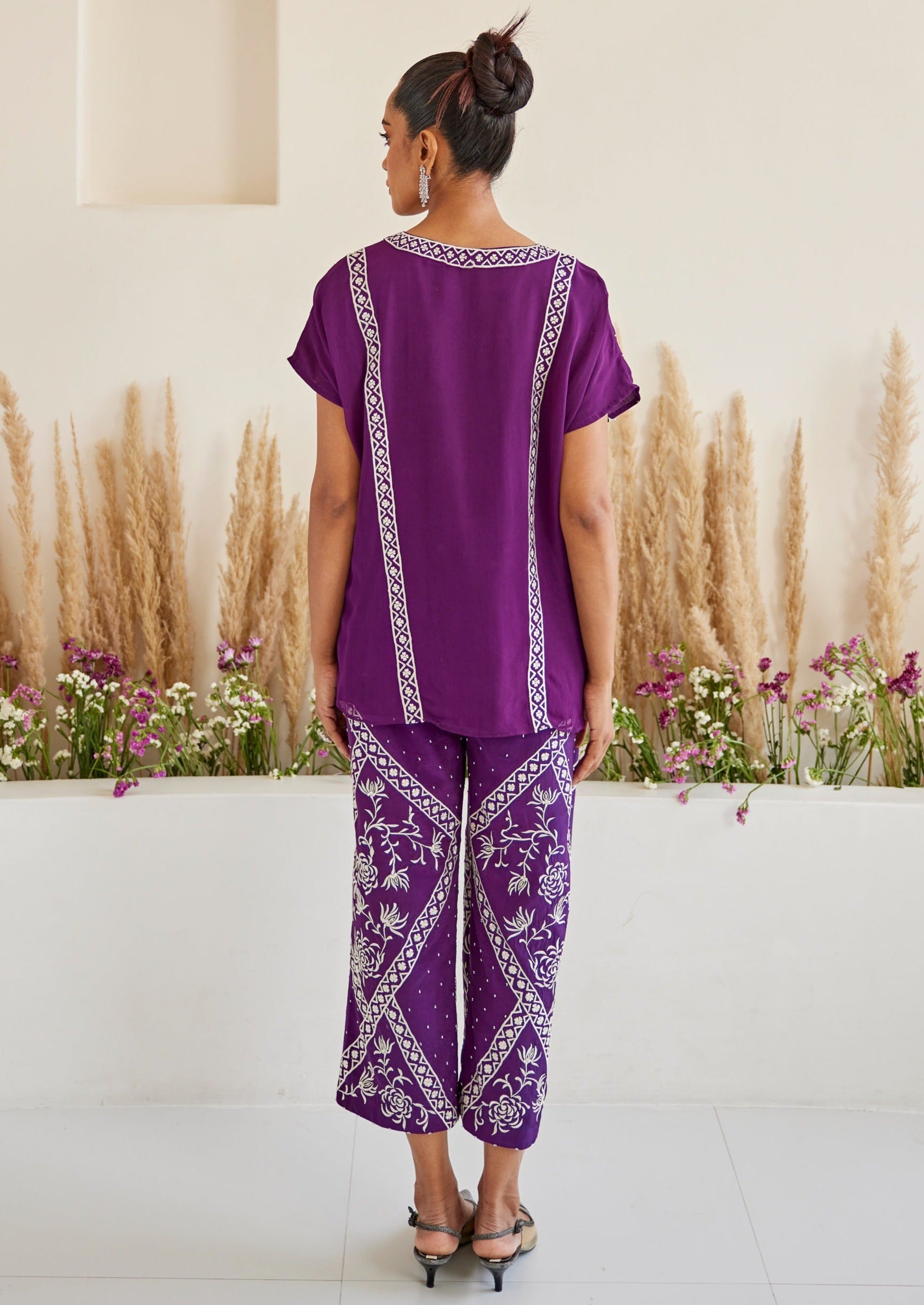 Parsi Gaara Grid Pants