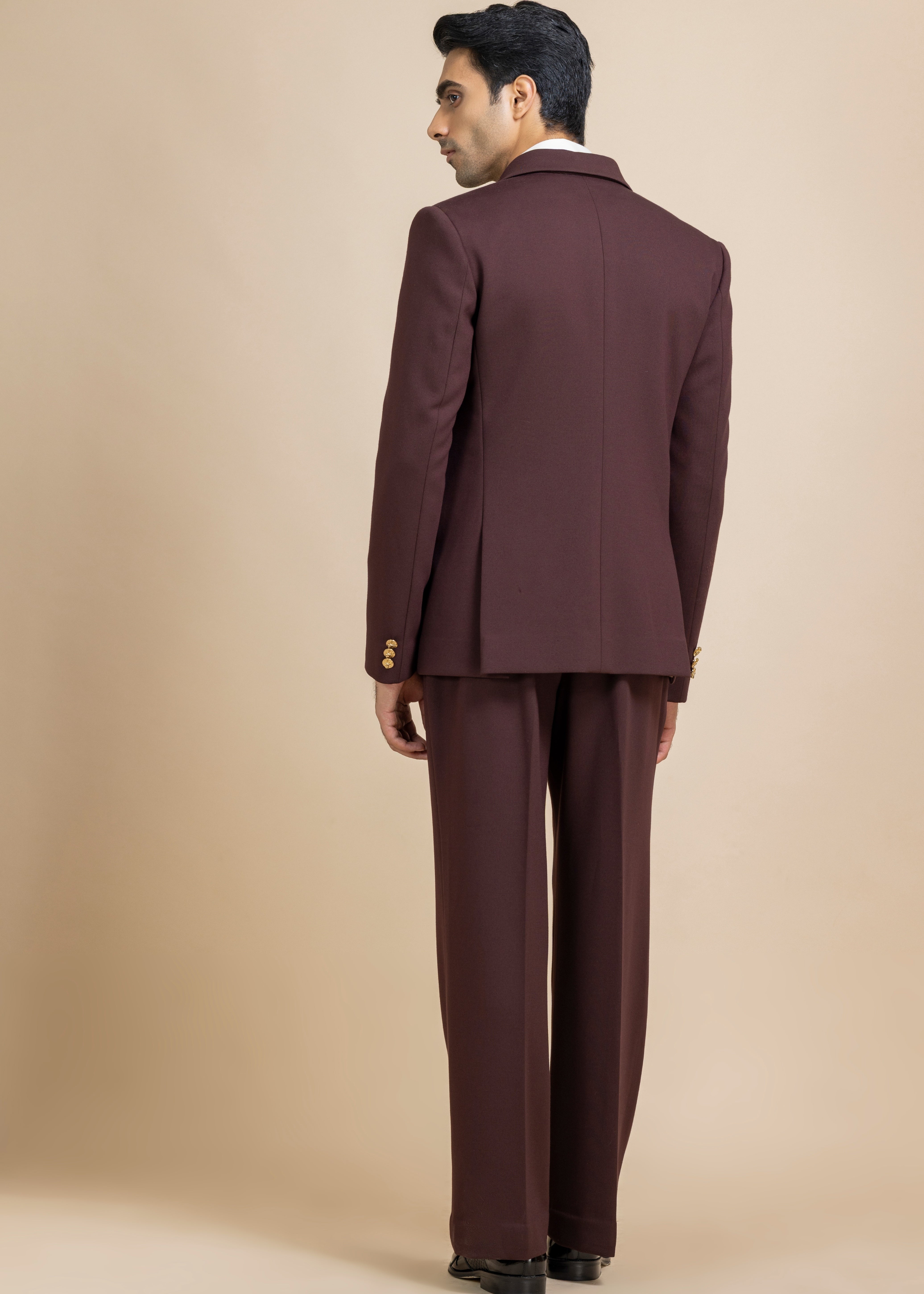 Obsidian Satin Lapel Tuxedo