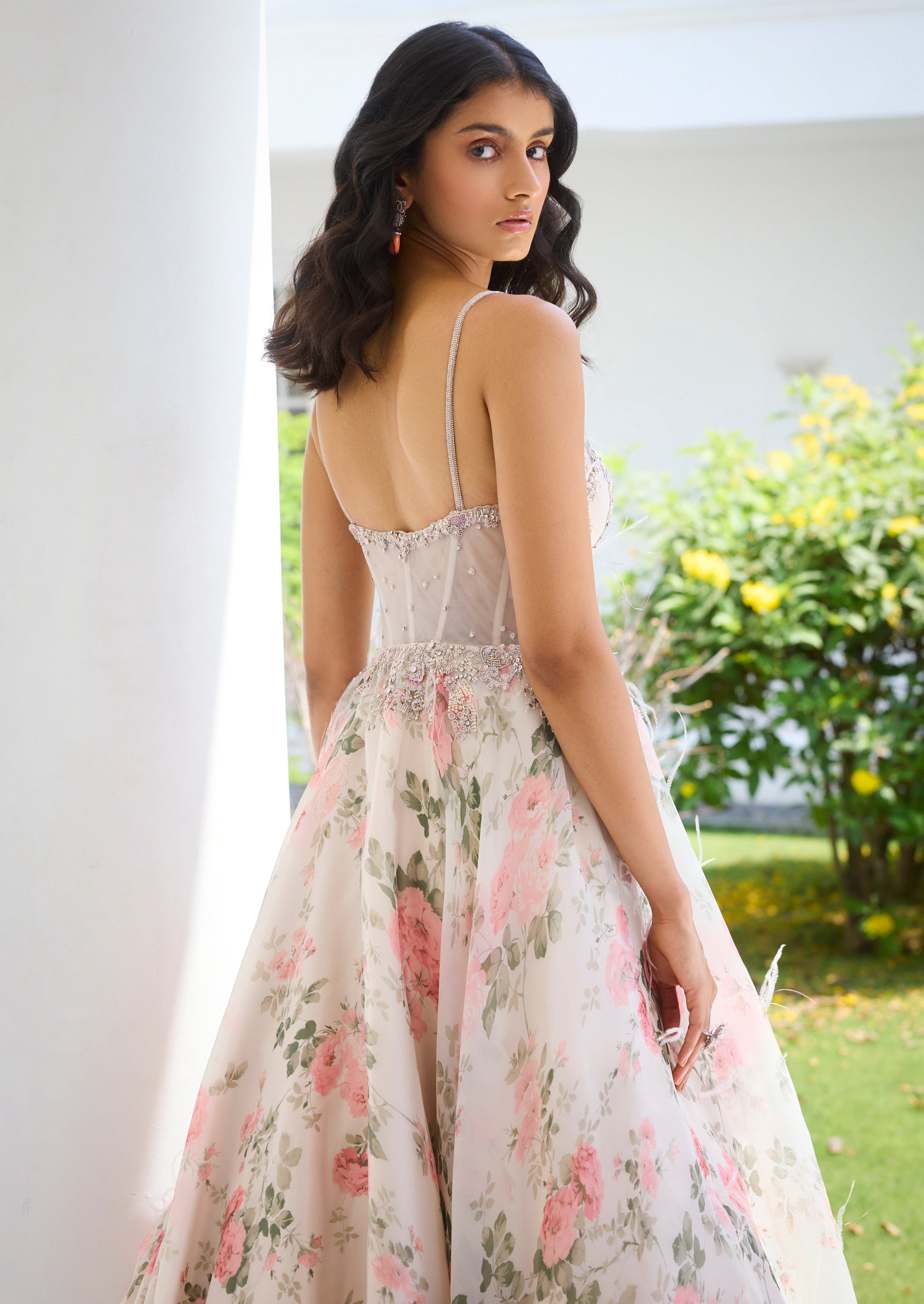 Chloe Printed Gown