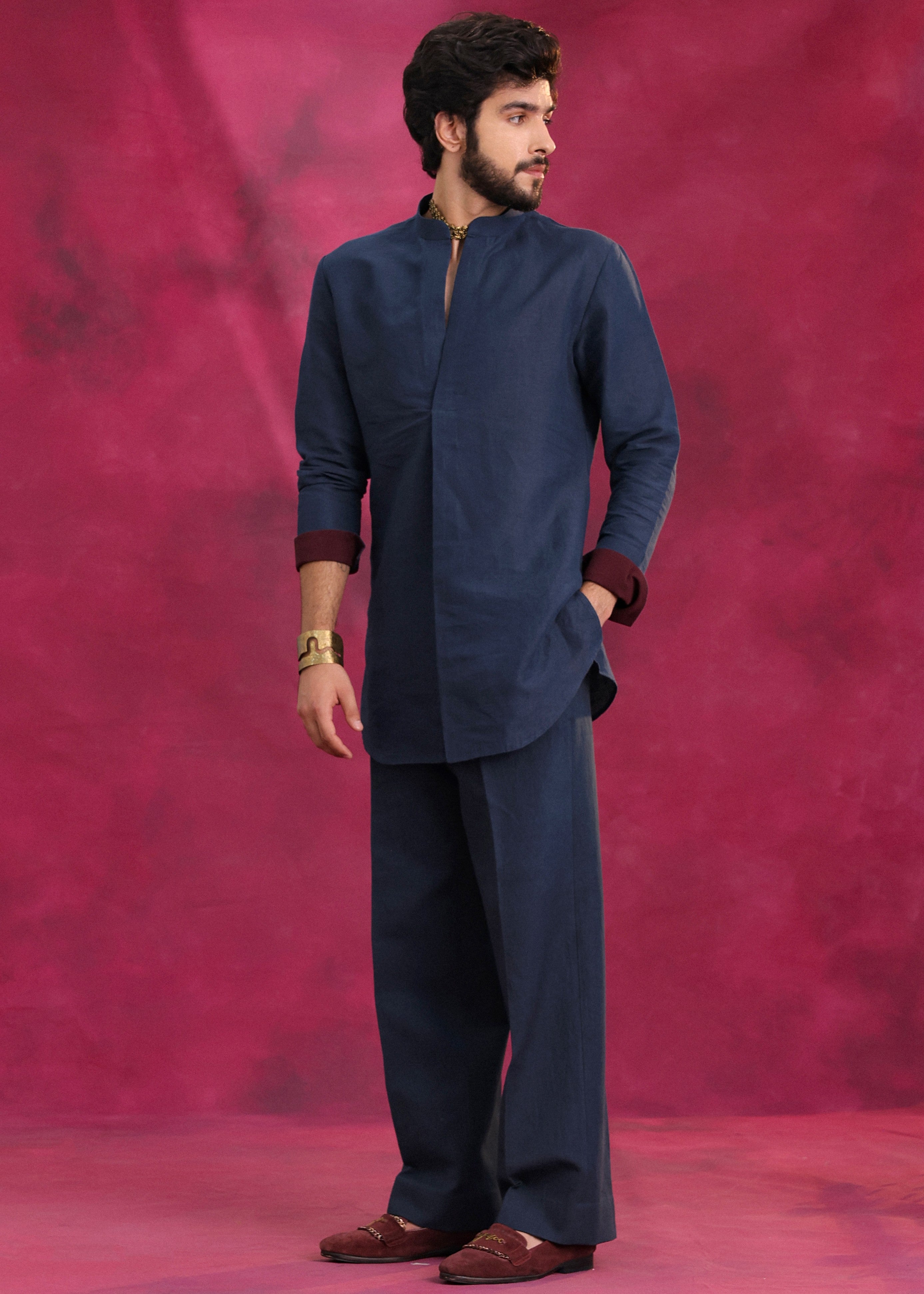The Classic Shirt Kurta Set