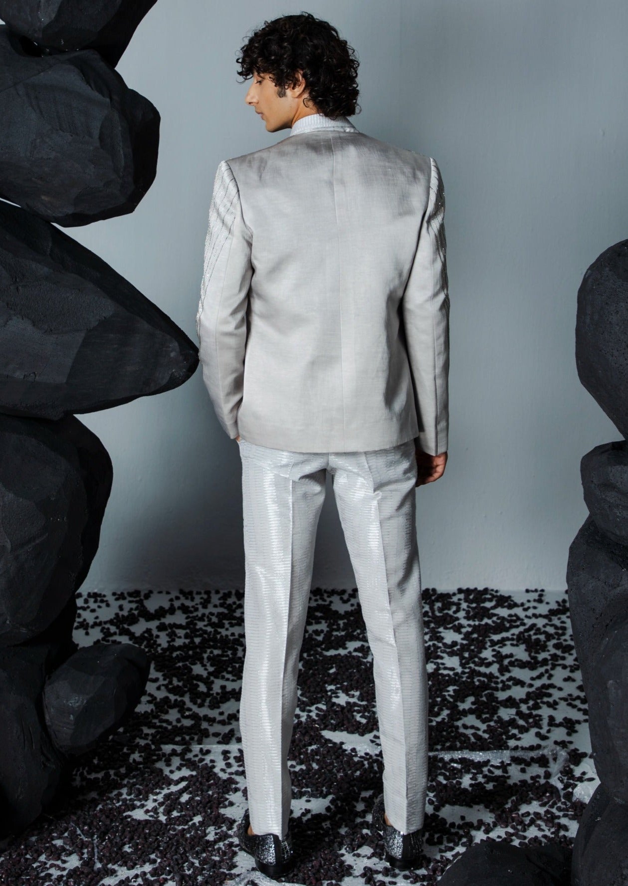 Chrome Jacket Set