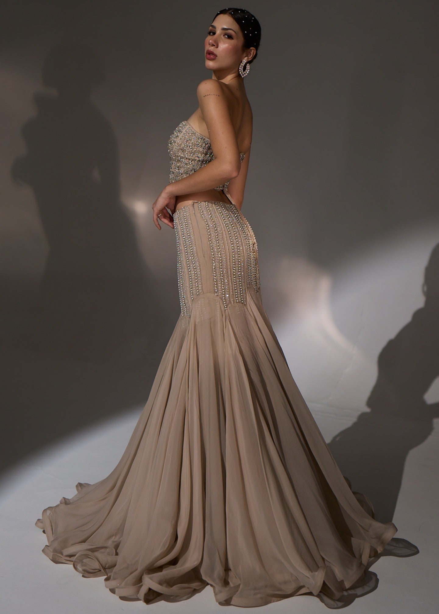 Fiona Corset-lehengas Set