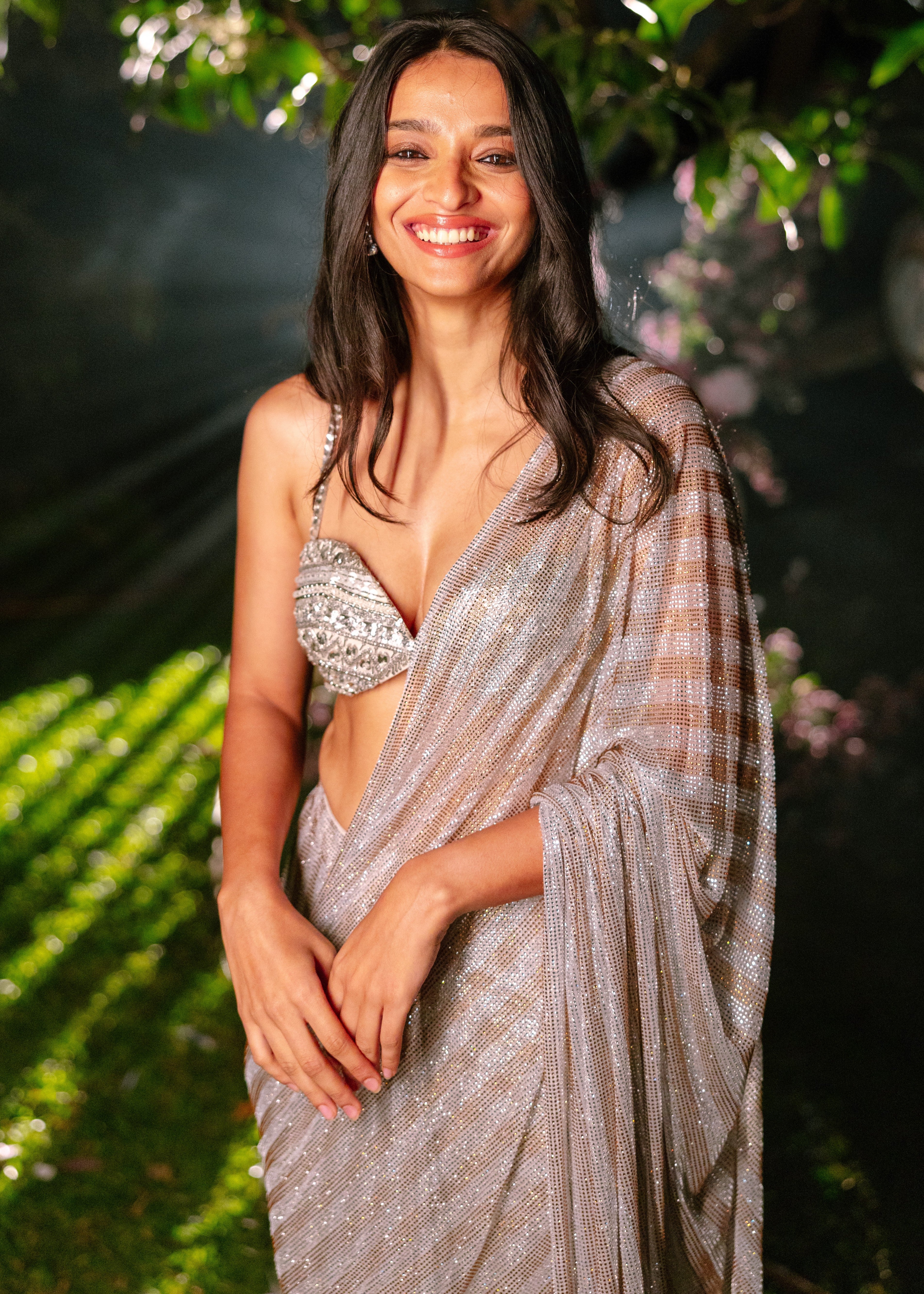 Celestial Stride Sari Set