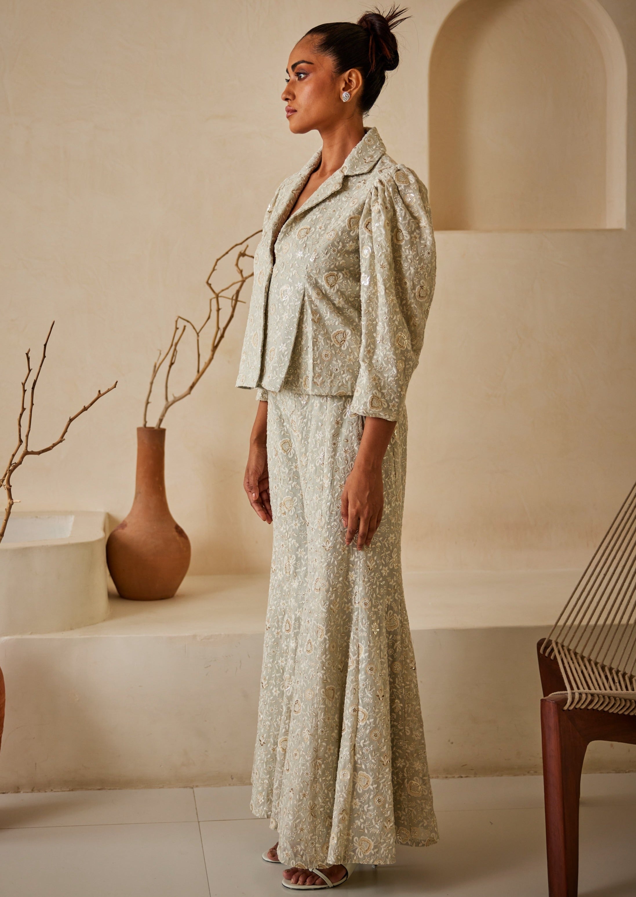 Chikankari Jacket