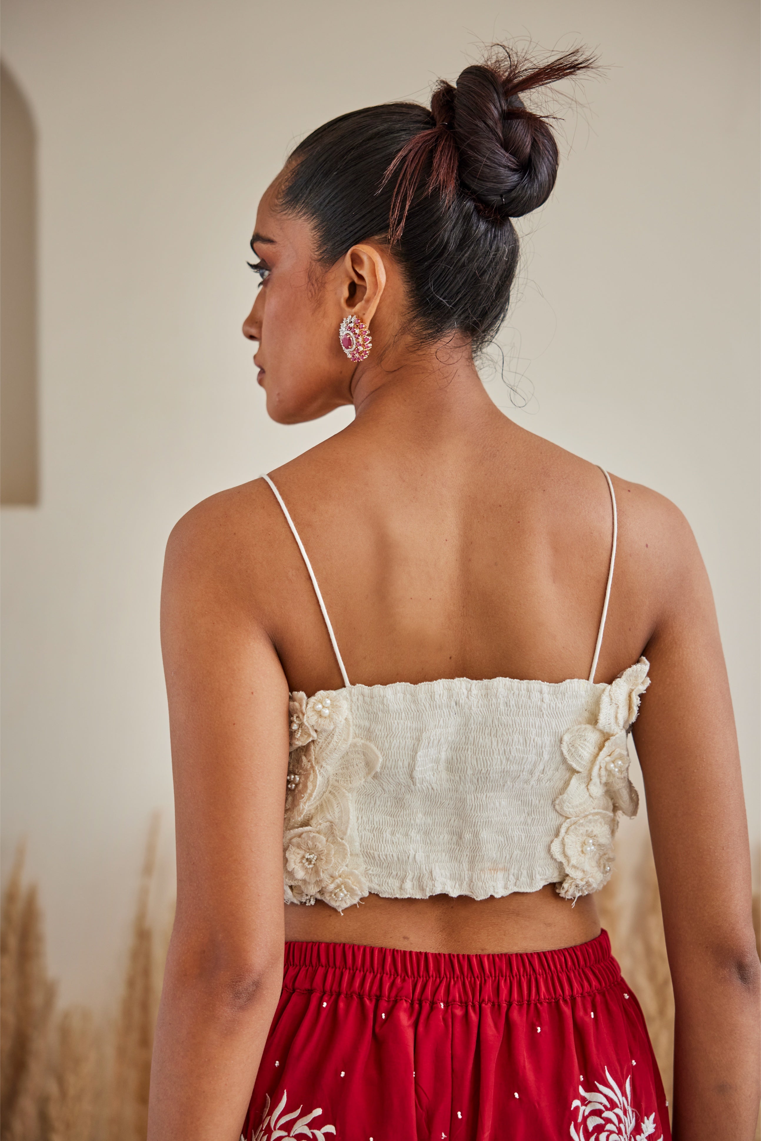 3D Floral Bandeau