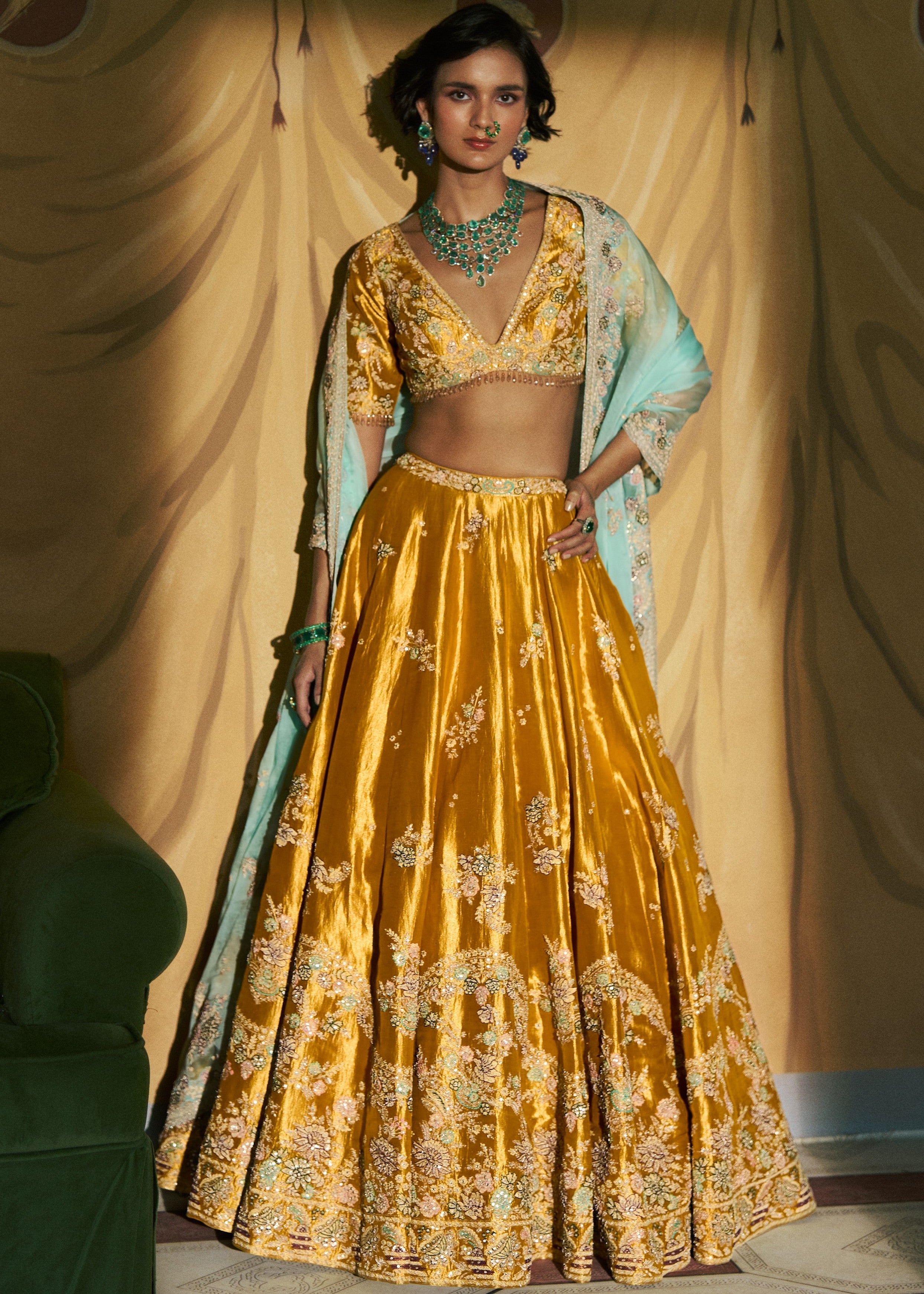 Timeless Gold Lehenga