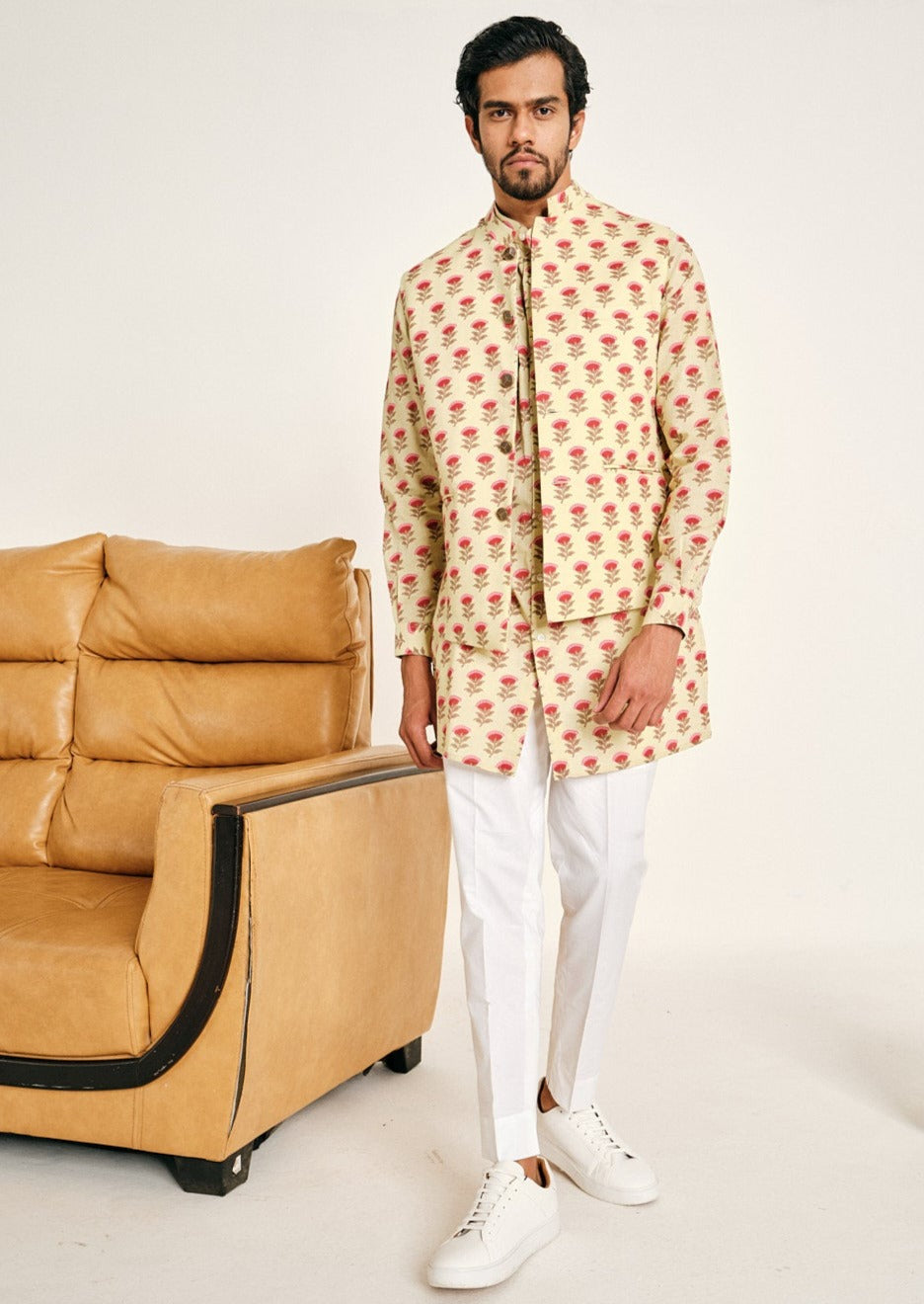 Lemon and Pink Bagh Bandi
