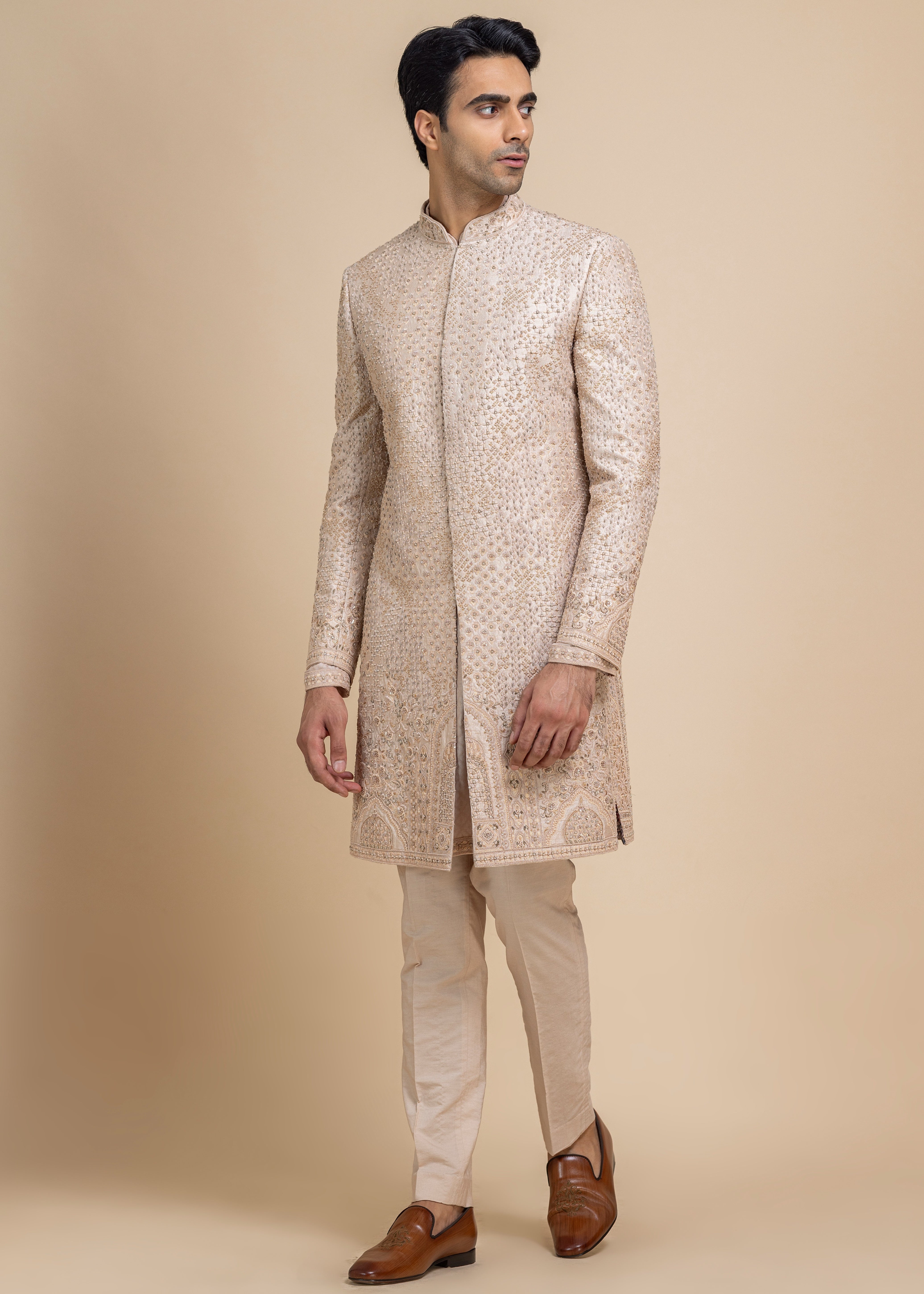 Blush Élan Sherwani