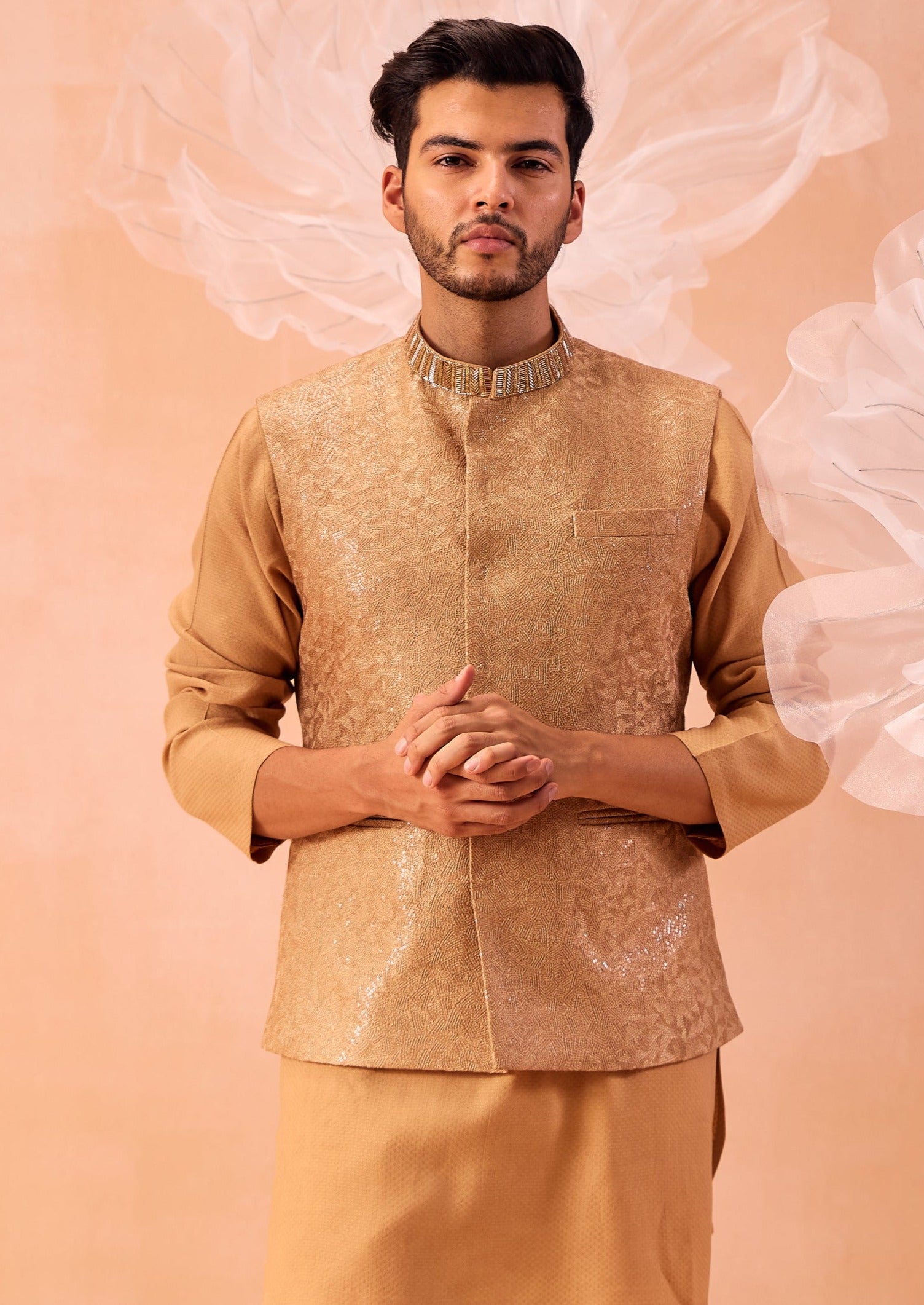 Khwaab Nehru Jacket Set