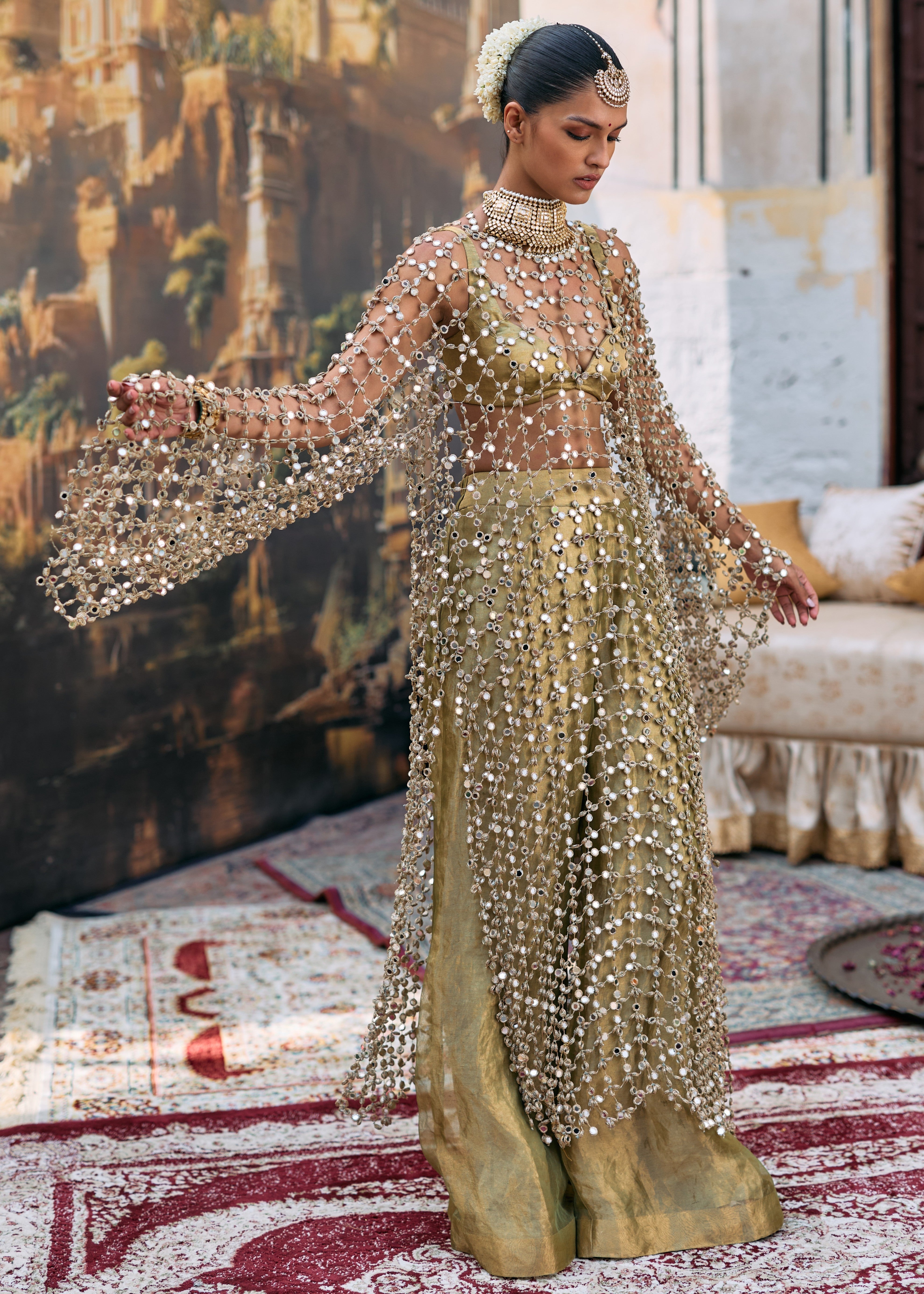 Chhavi Jaal Kurta Set