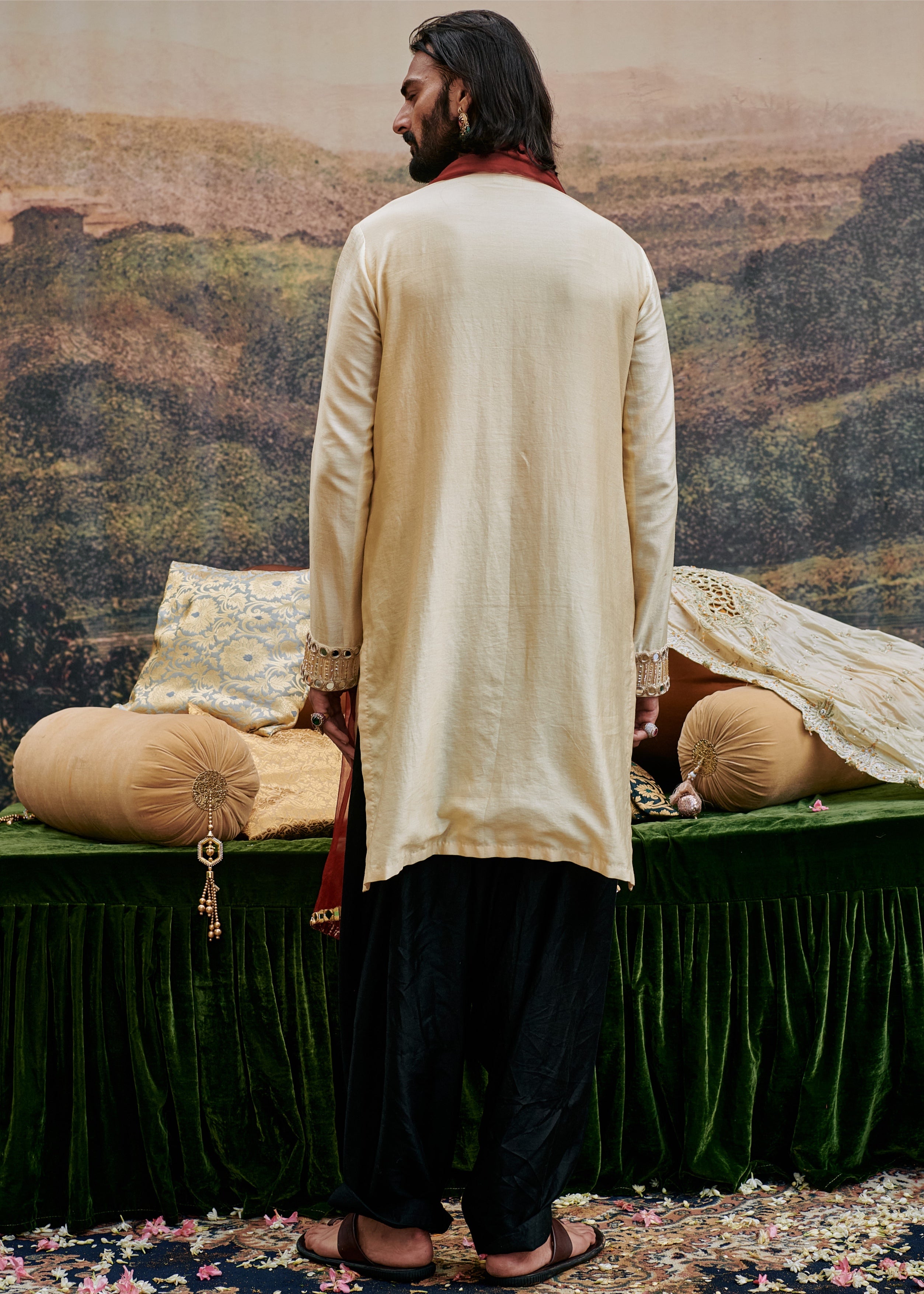 Zora Kurta Set And Stole