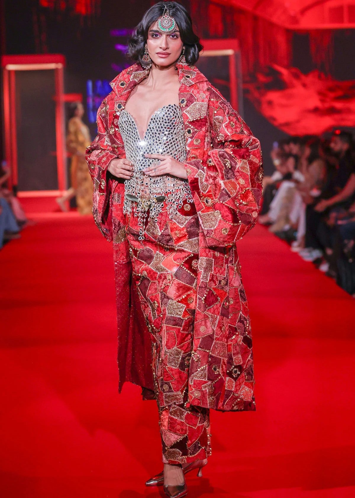Vilasini Jacket And Skirt Set
