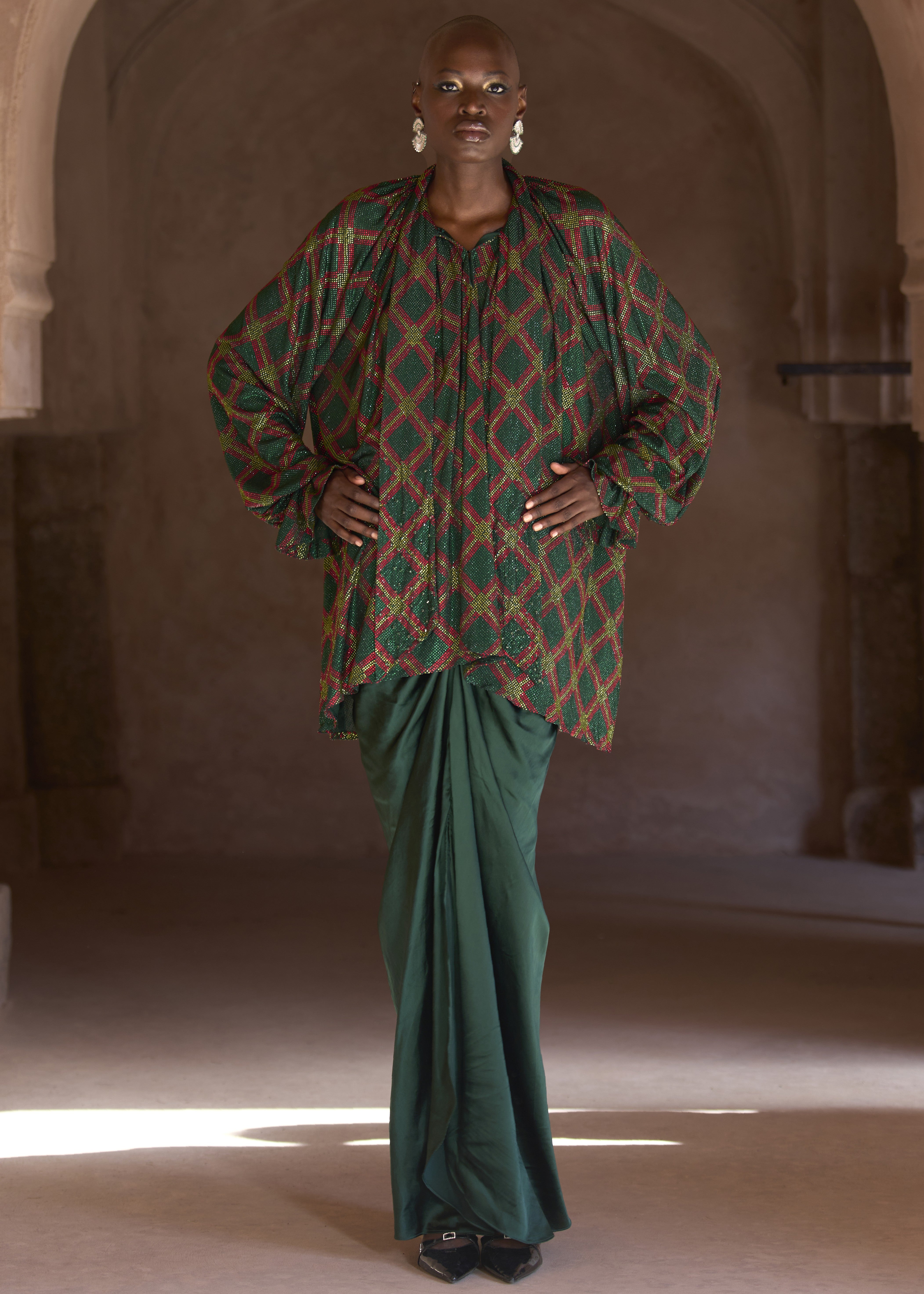 Raneem Tunic And Skirt Set