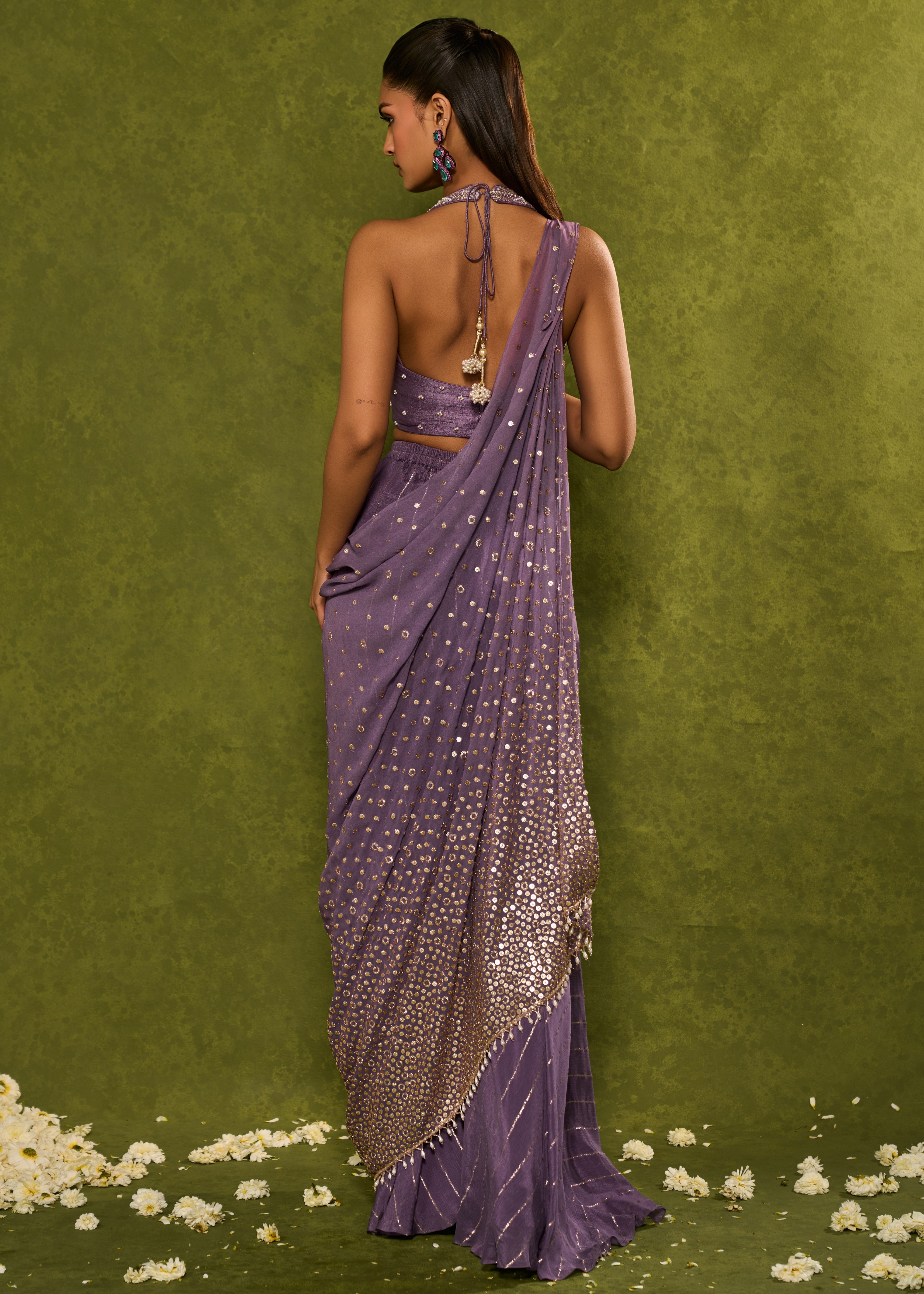 Hunar Drape Dupatta With Pants
