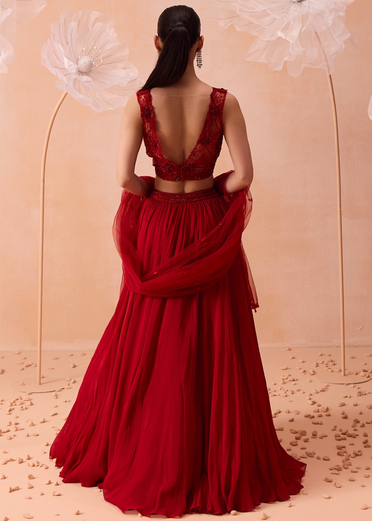 Scarlet Dream Lehenga Set