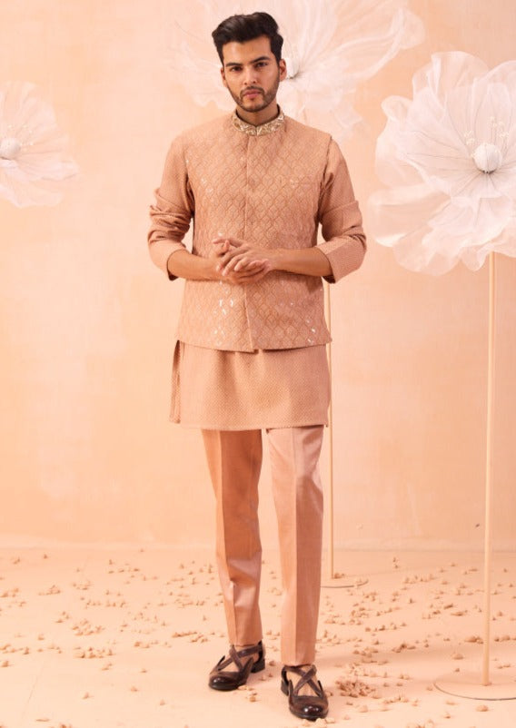 Moondust Nehru Jacket Set