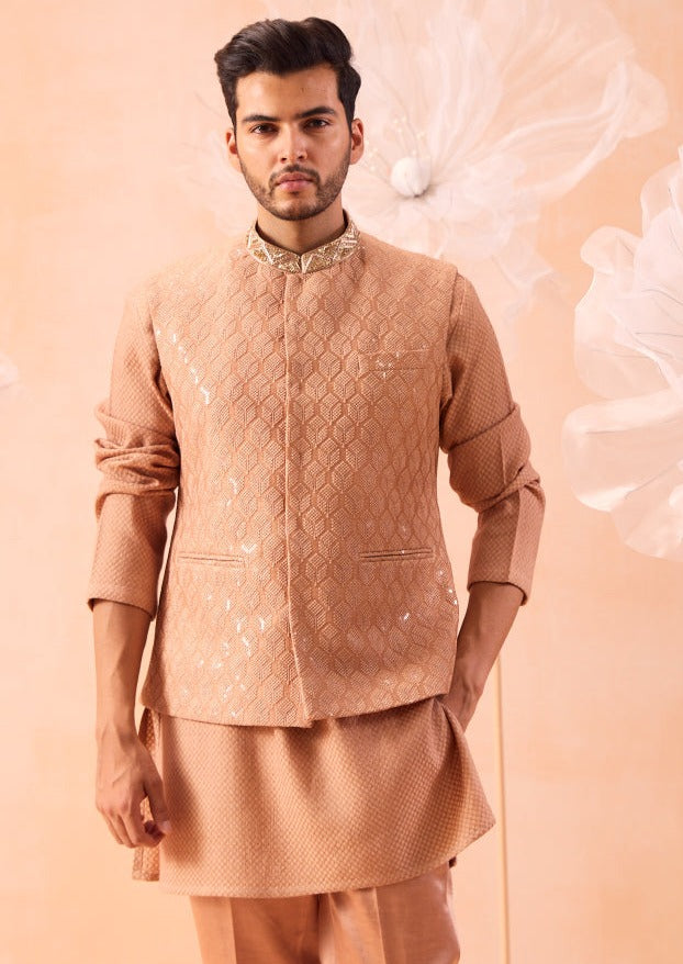 Moondust Nehru Jacket Set