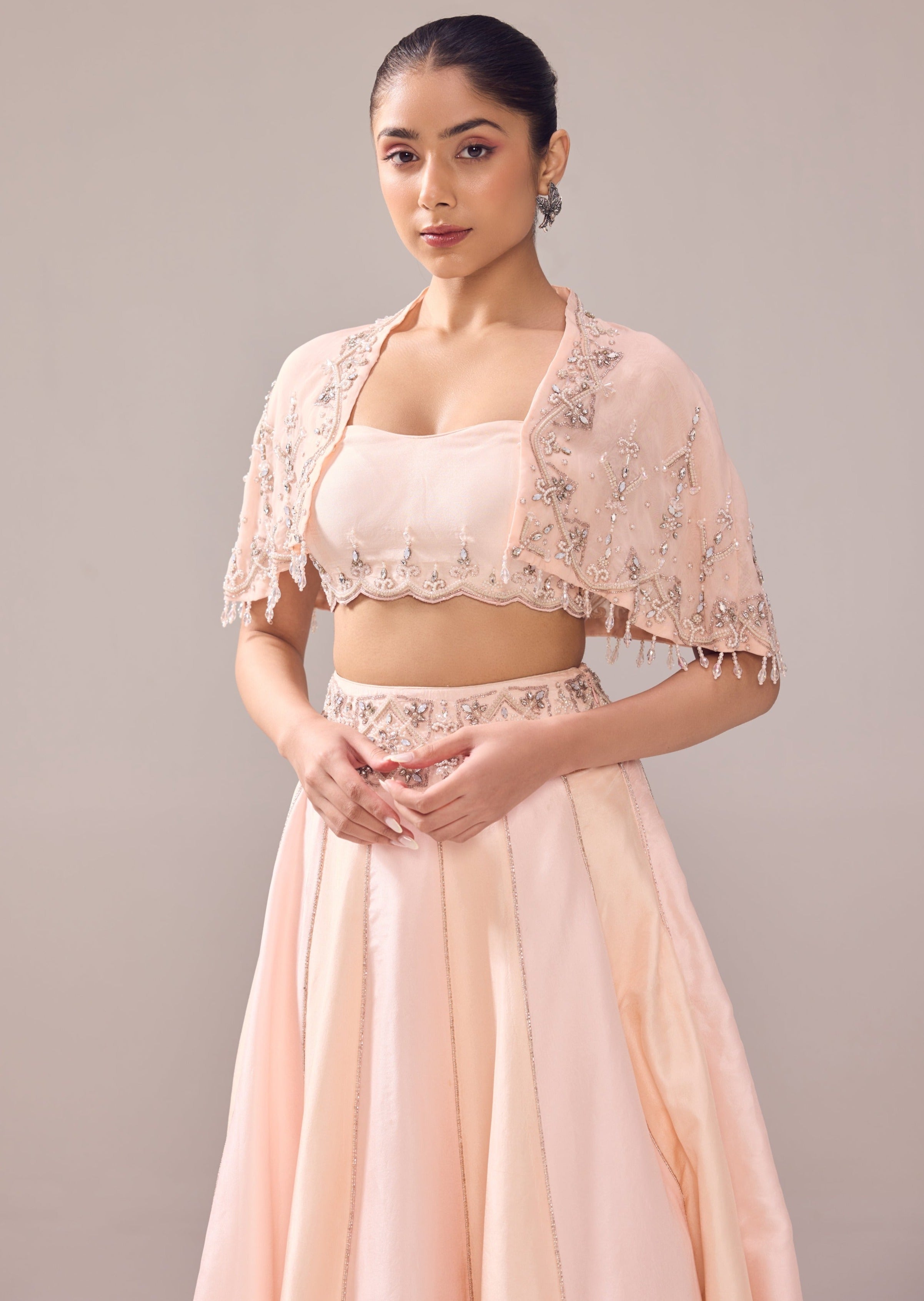 Margaret Cape Lehenga Set
