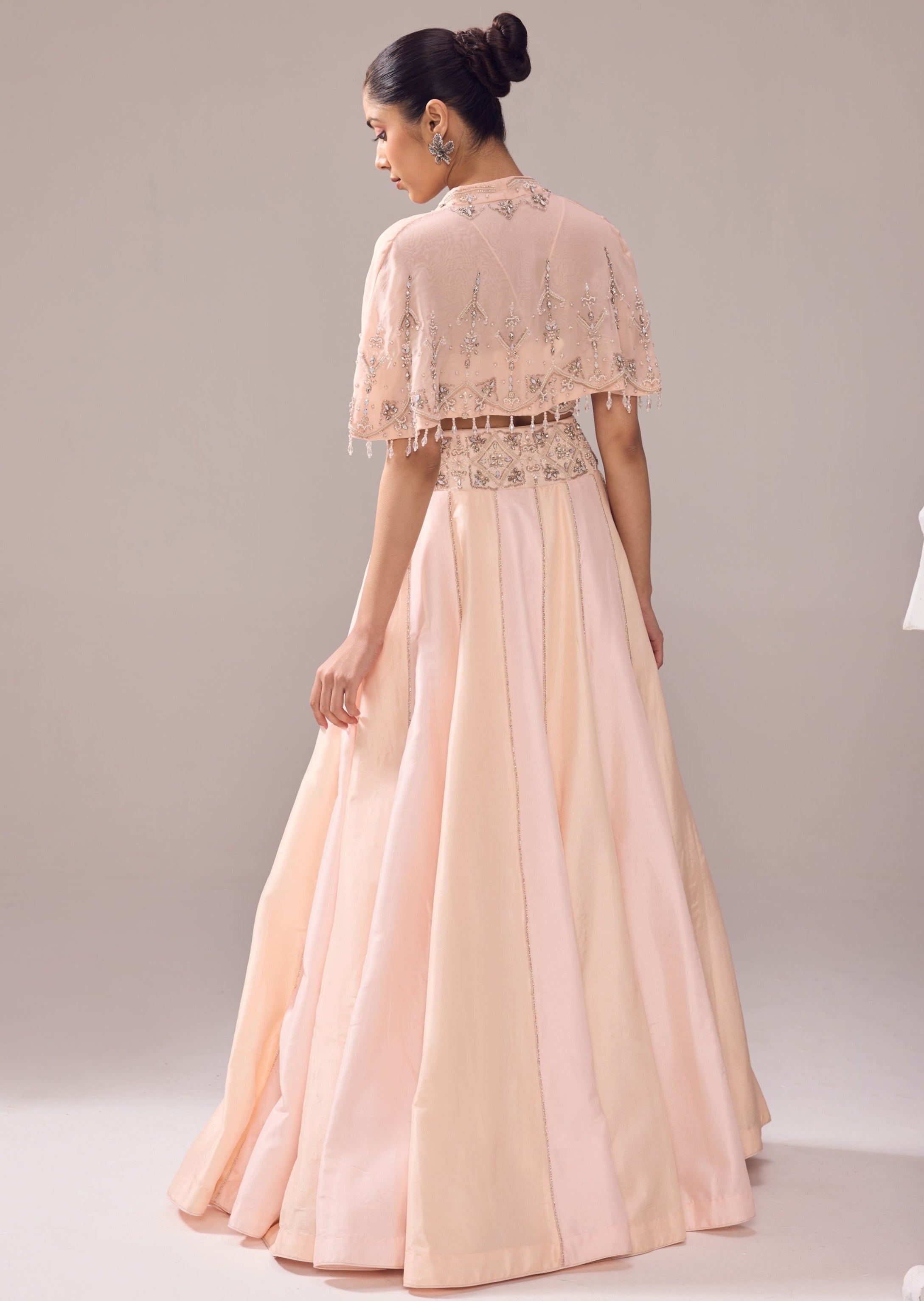 Margaret Cape Lehenga Set