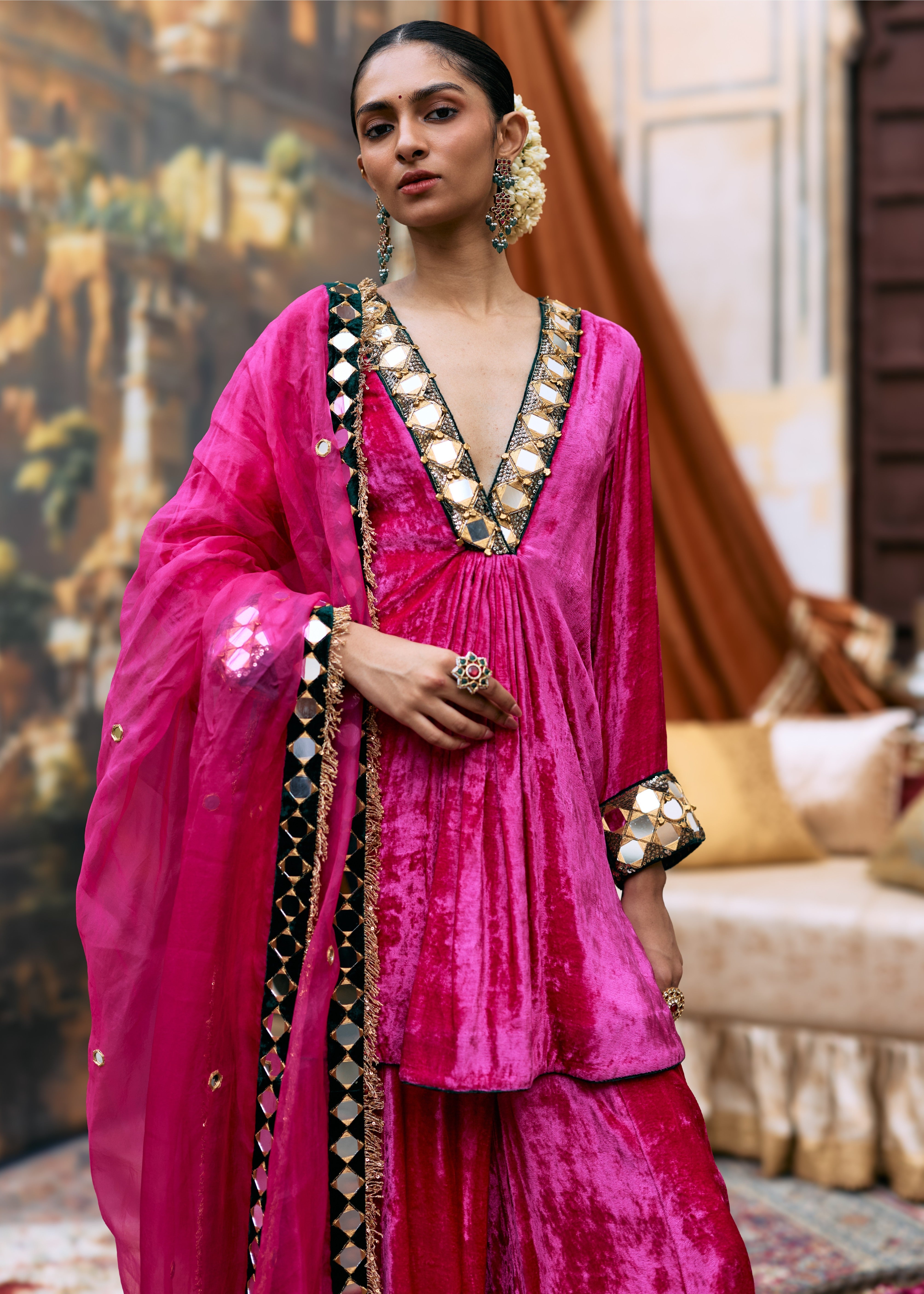 Gulaab Makhmal Khayal Suit
