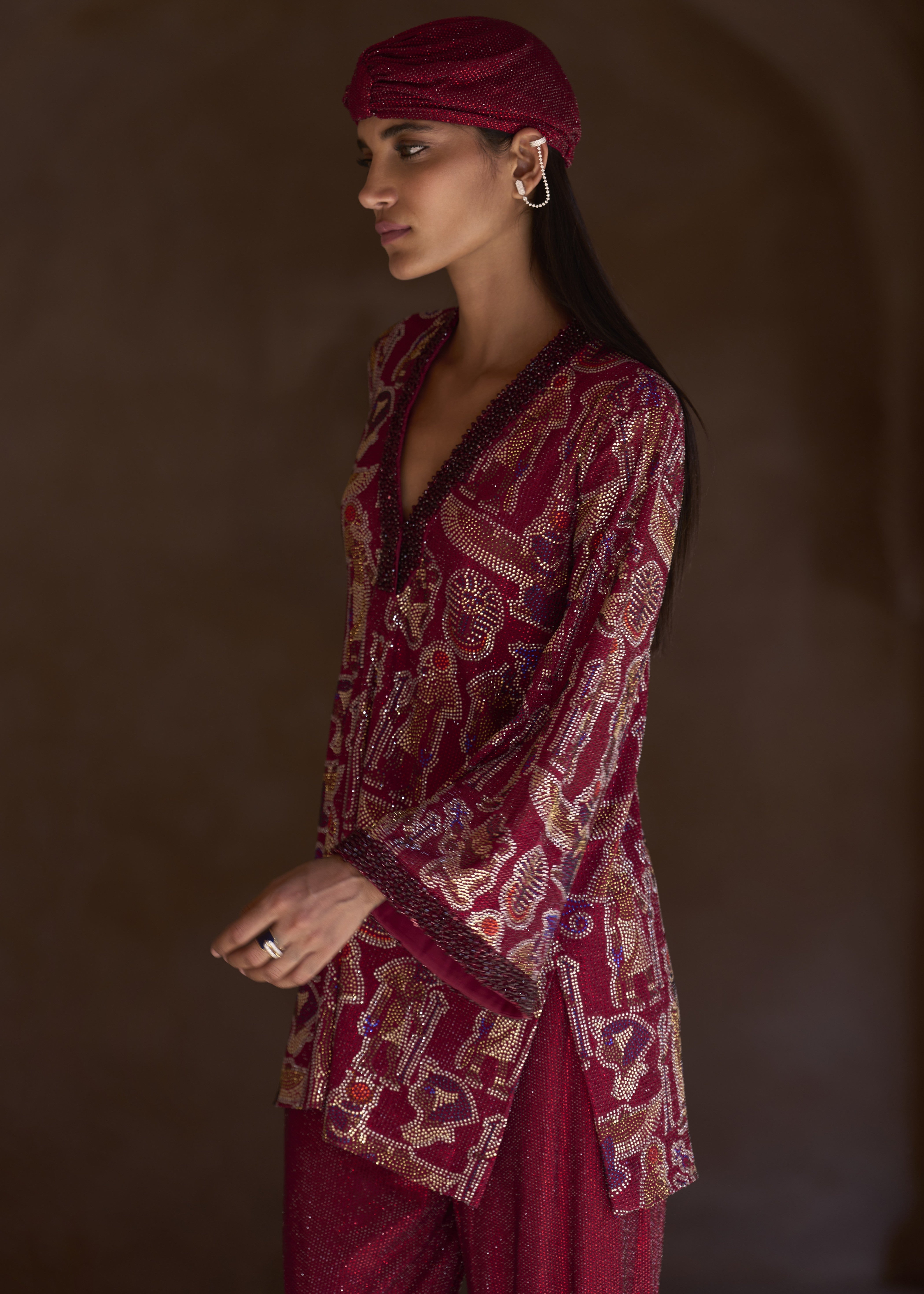Nebeth Tunic And Pants Set