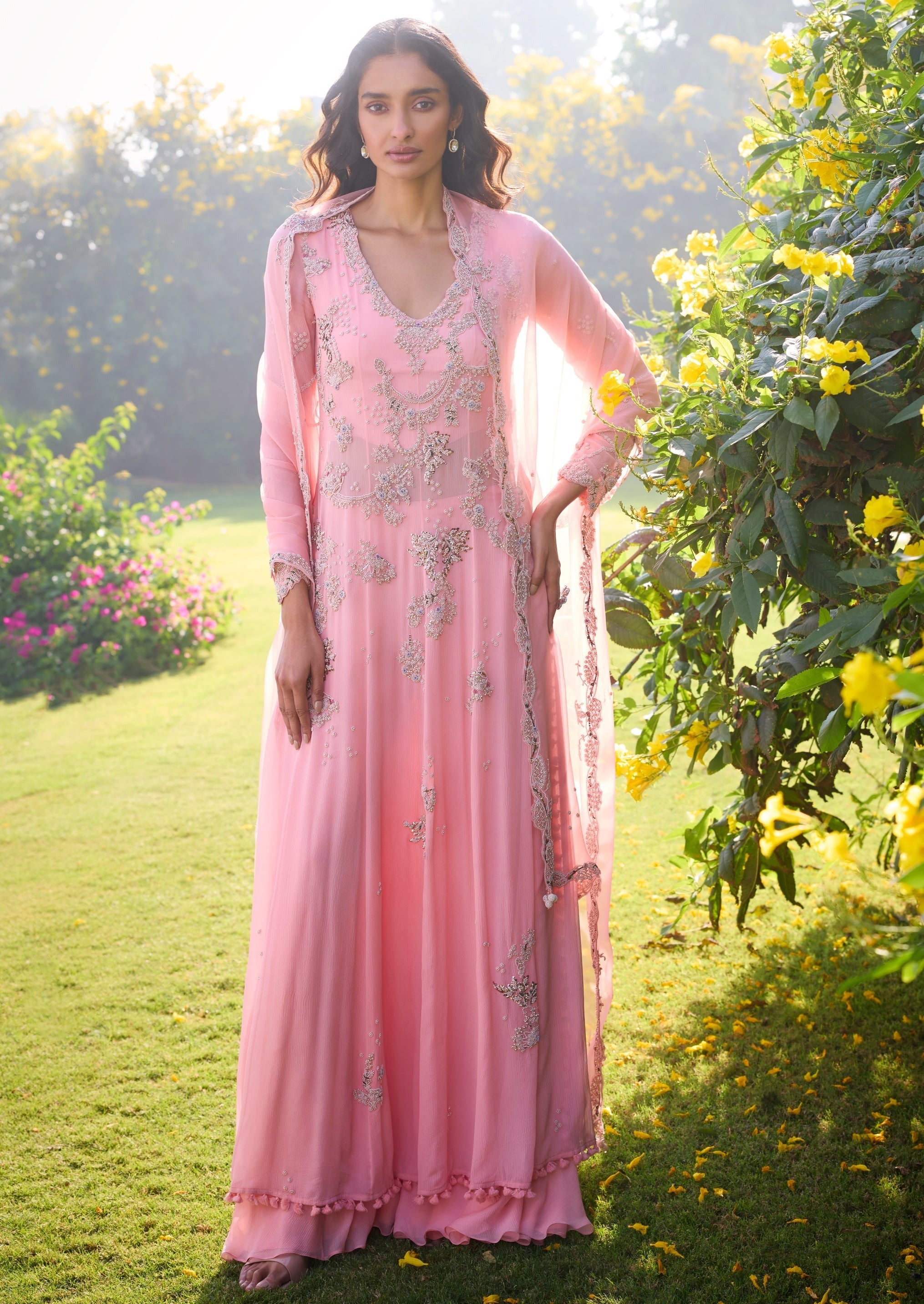 Amber Kalidaar Kurta Set