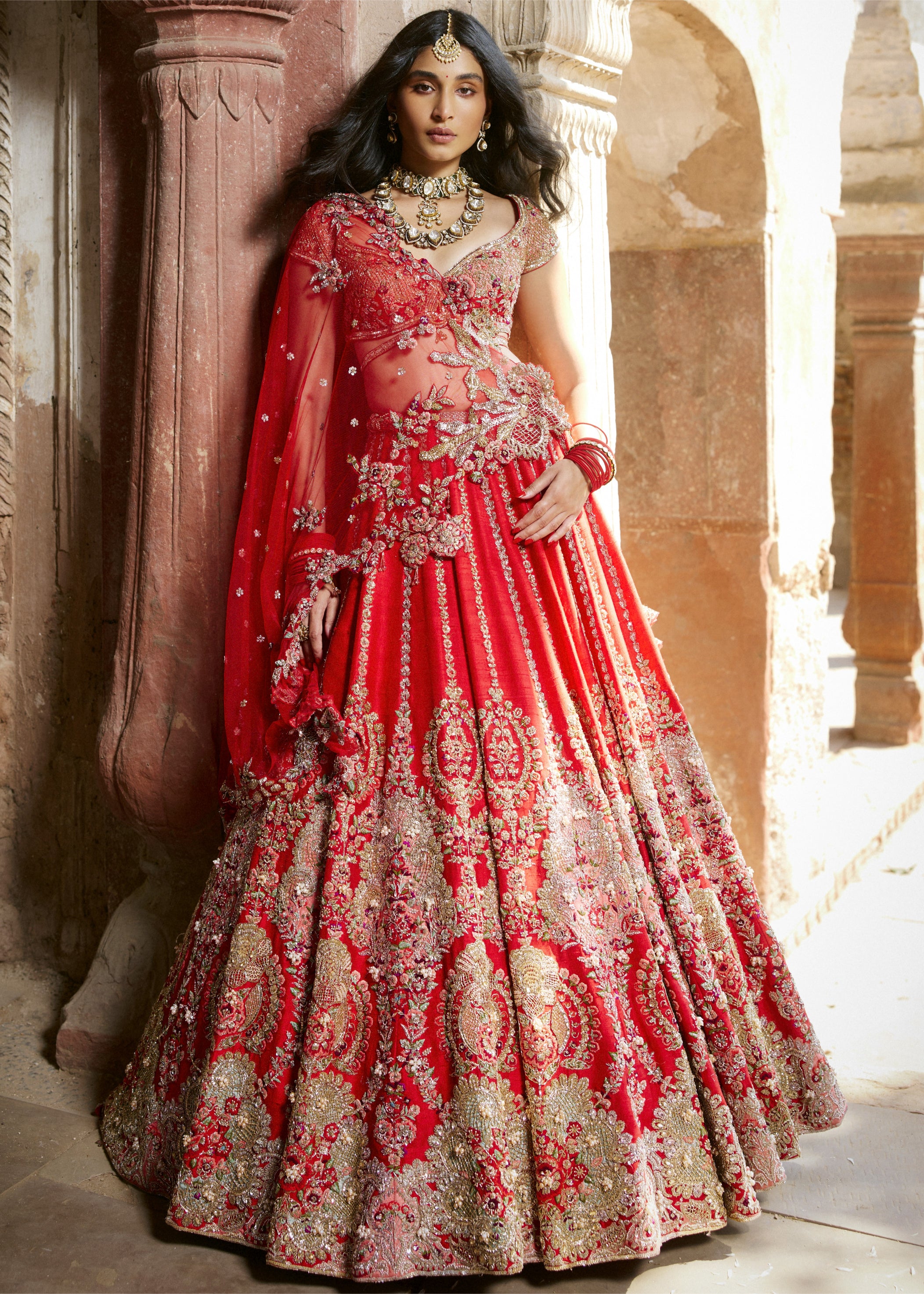 "Avasa" Bridal Lehenga