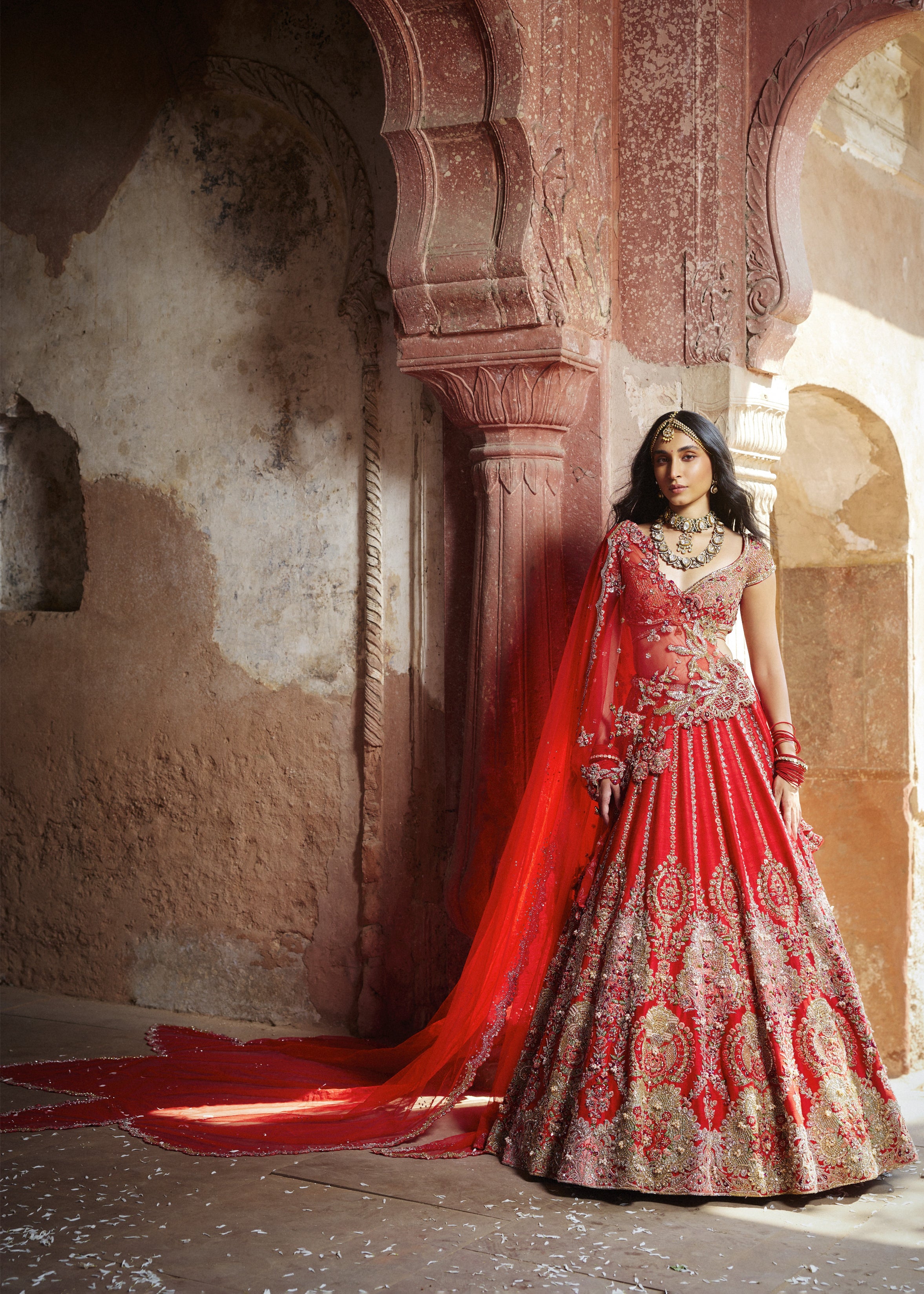 "Avasa" Bridal Lehenga