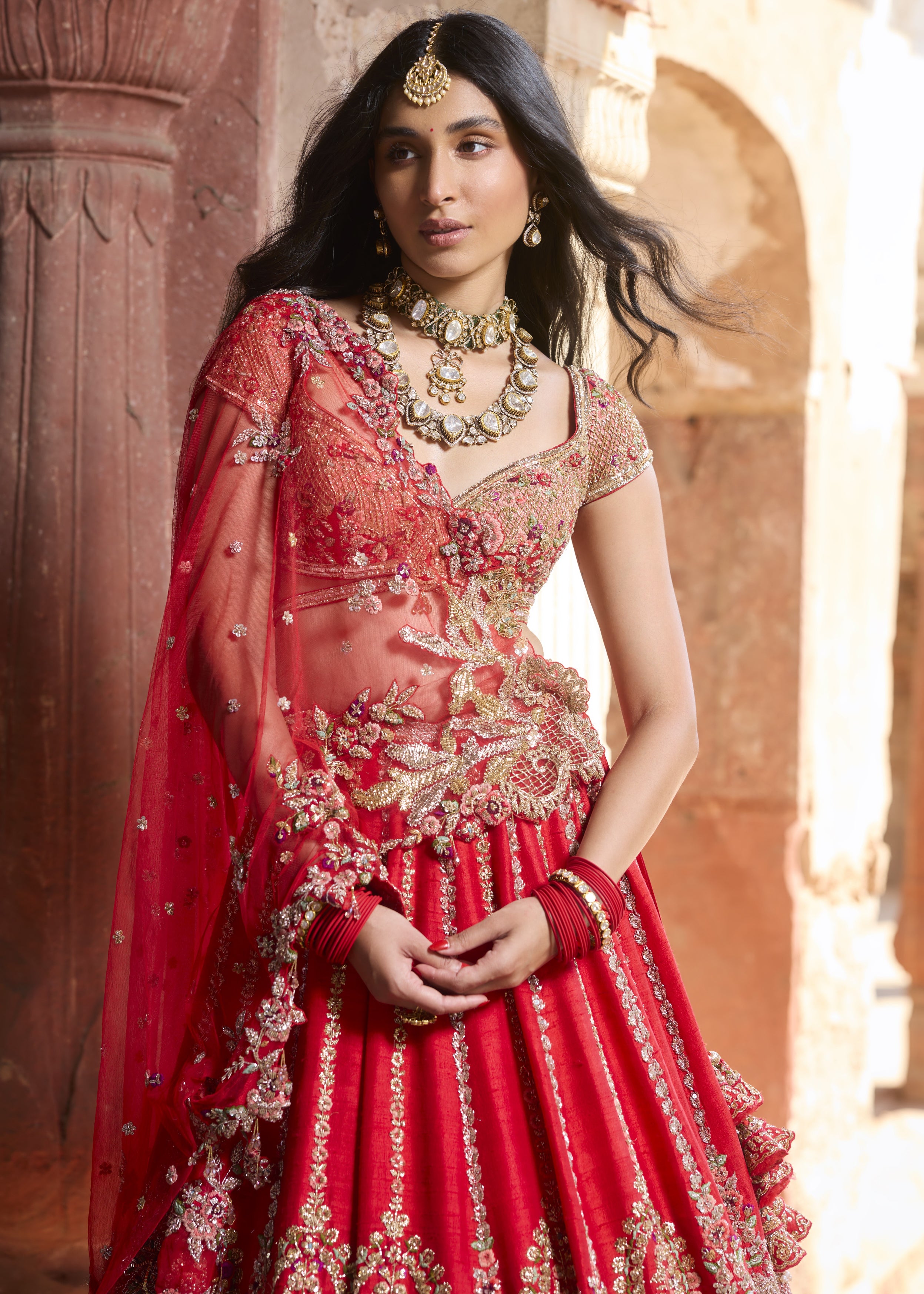 "Avasa" Bridal Lehenga